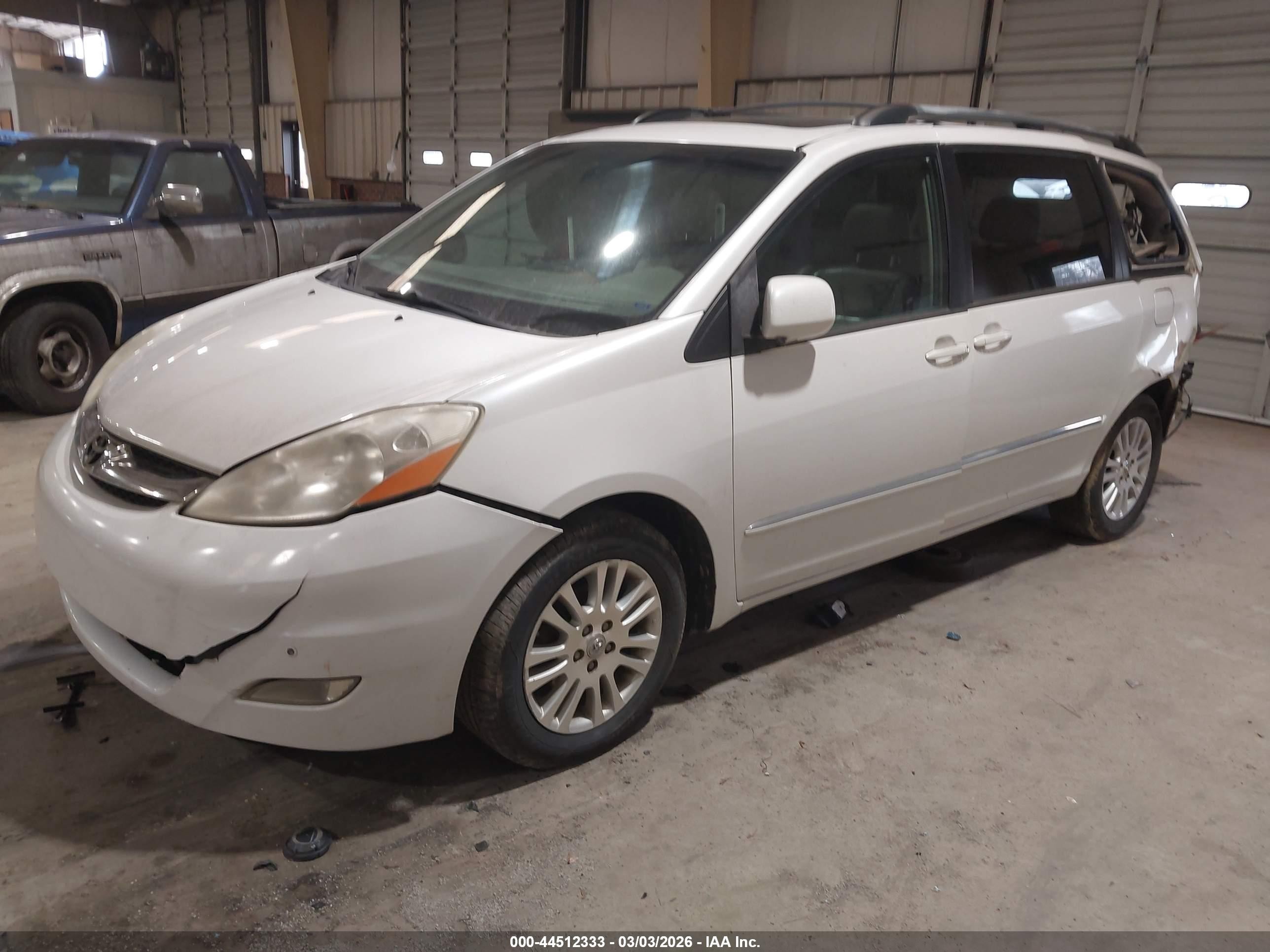2007 Toyota Sienna Xle Limited White vin: 5TDBK22C87S001426