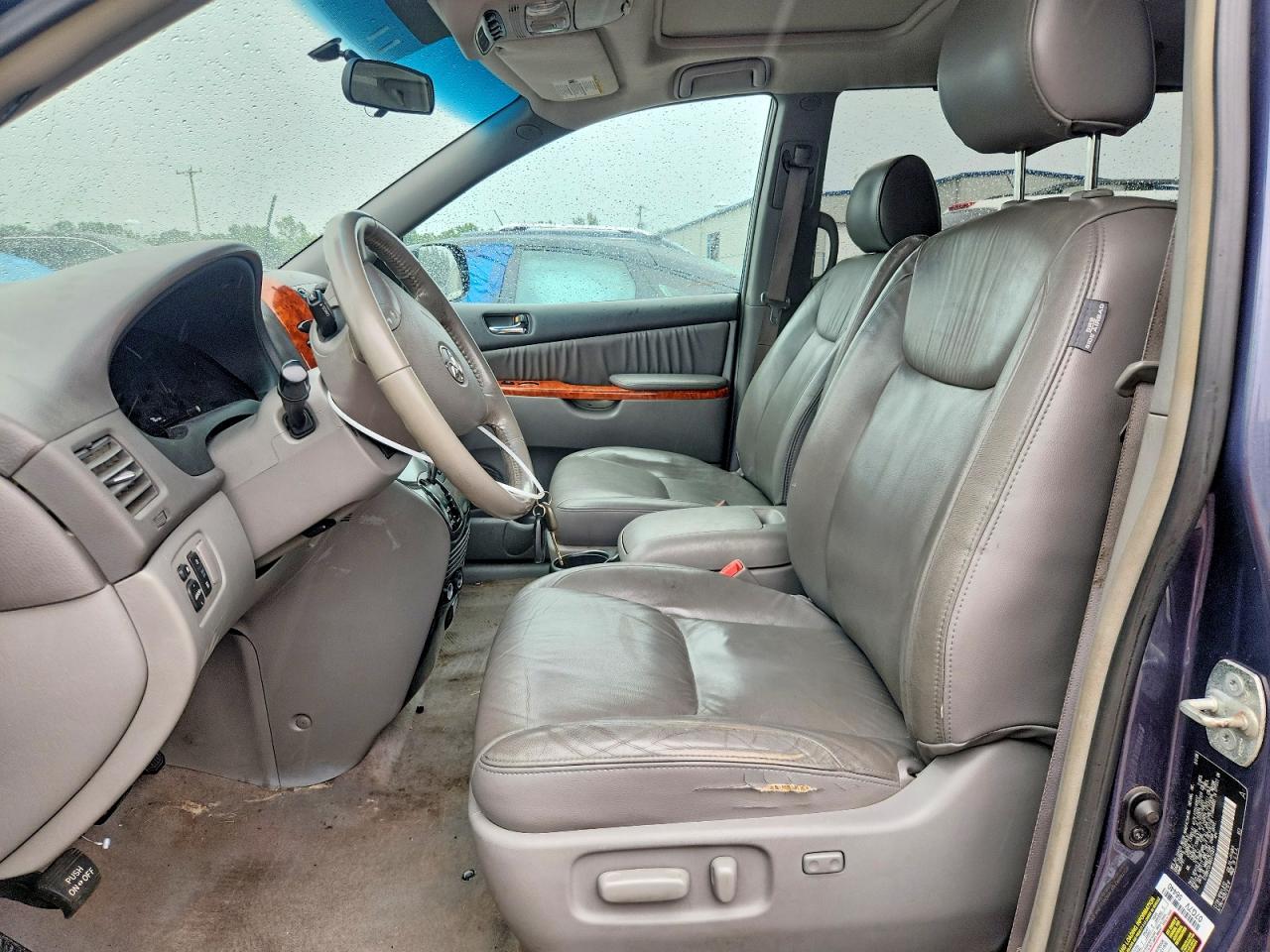 2008 Toyota Sienna Xle Синий vin: 5TDBK22C88S015831