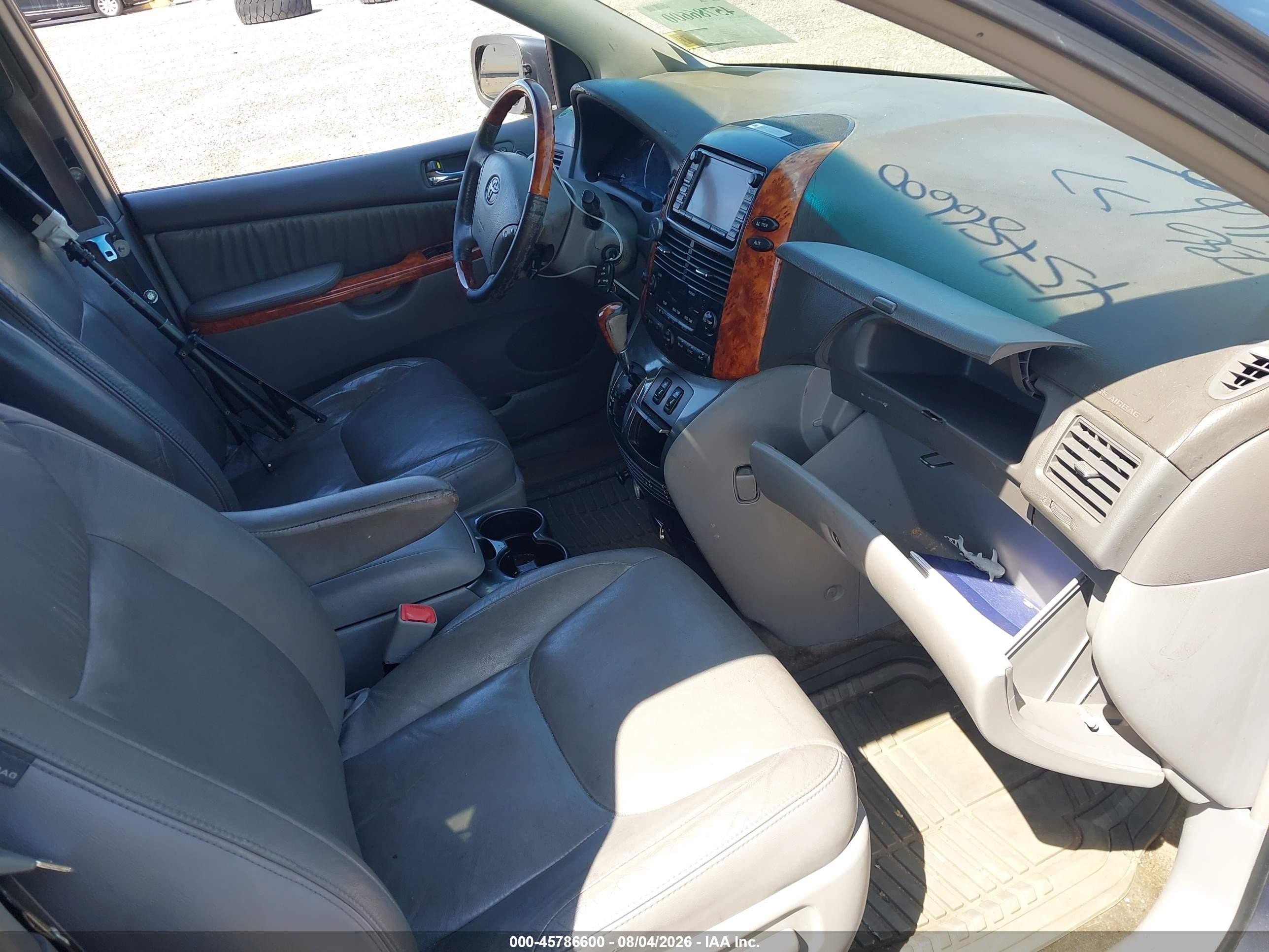 2007 Toyota Sienna Xle Limited Gray vin: 5TDBK22C97S003301