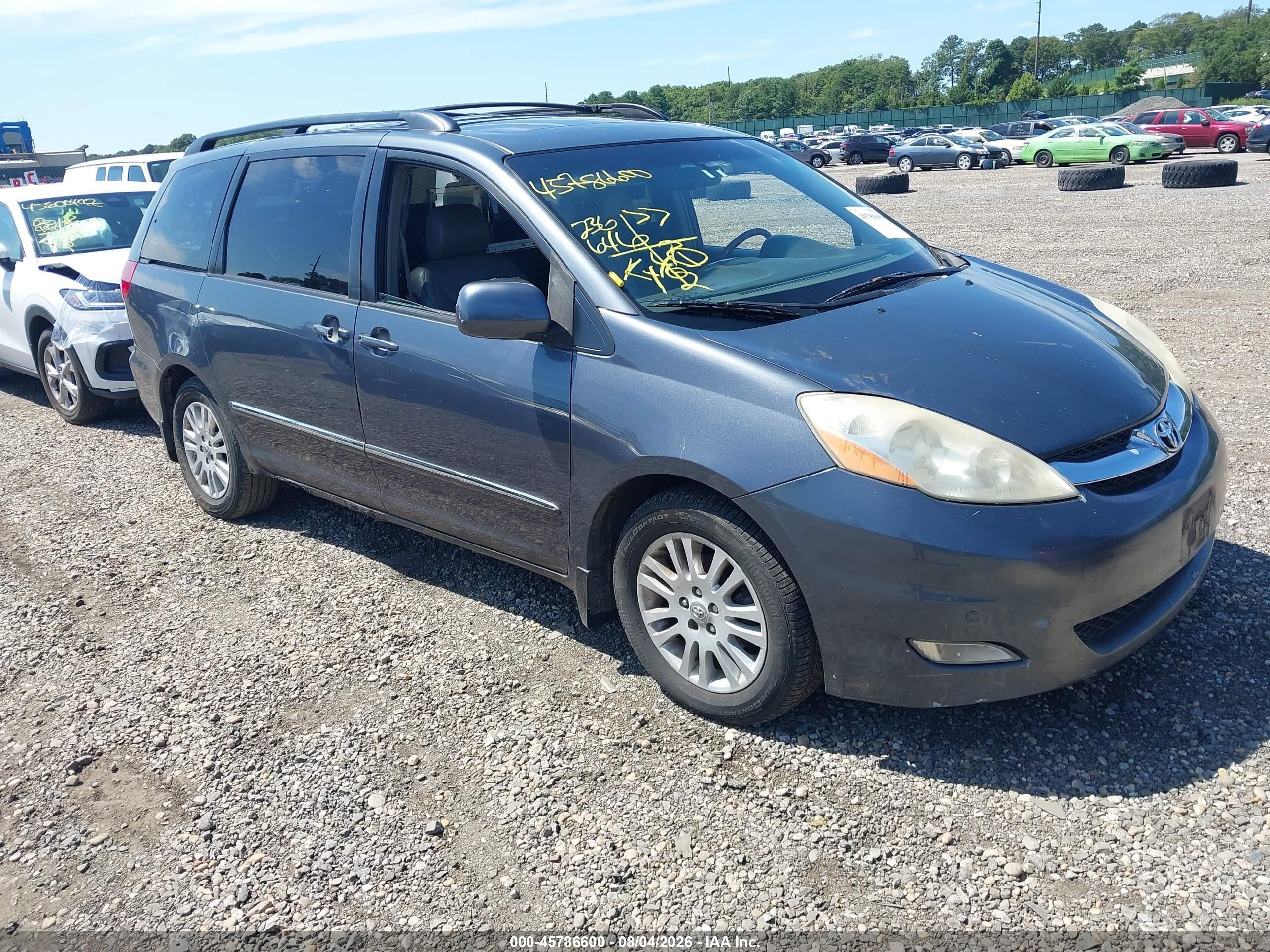 2007 Toyota Sienna Xle Limited Gray vin: 5TDBK22C97S003301