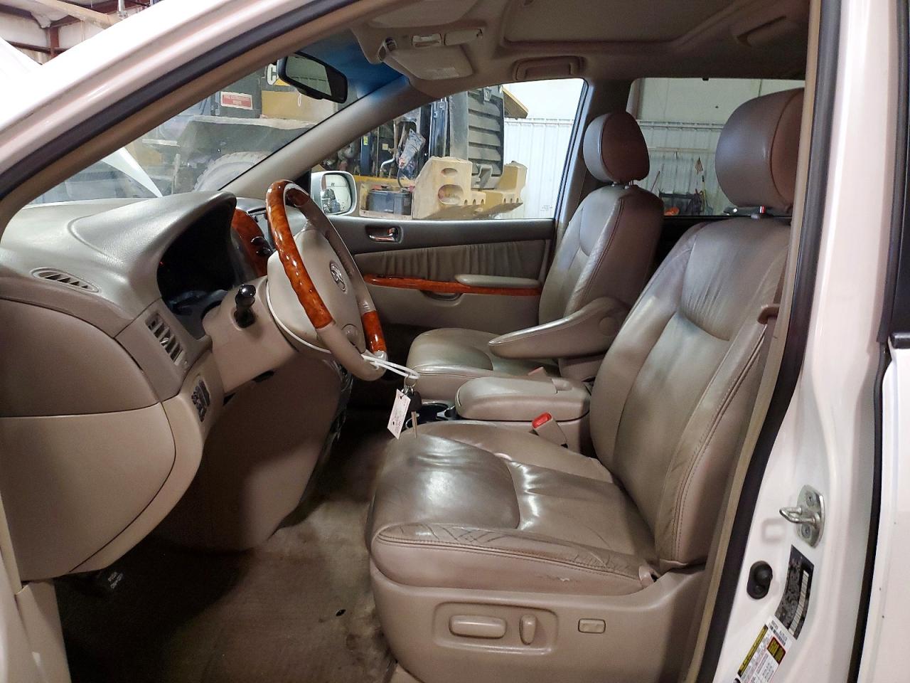 2008 Toyota Sienna Xle Limited White vin: 5TDBK22C98S016051