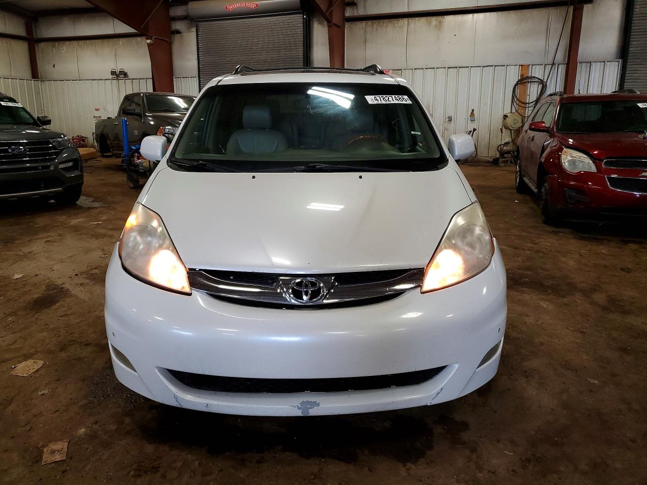 2008 Toyota Sienna Xle Limited White vin: 5TDBK22C98S016051