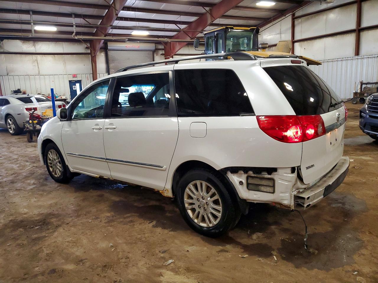 2008 Toyota Sienna Xle Limited White vin: 5TDBK22C98S016051
