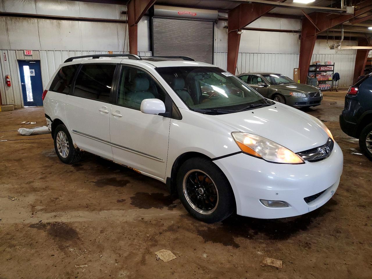 2008 Toyota Sienna Xle Limited White vin: 5TDBK22C98S016051