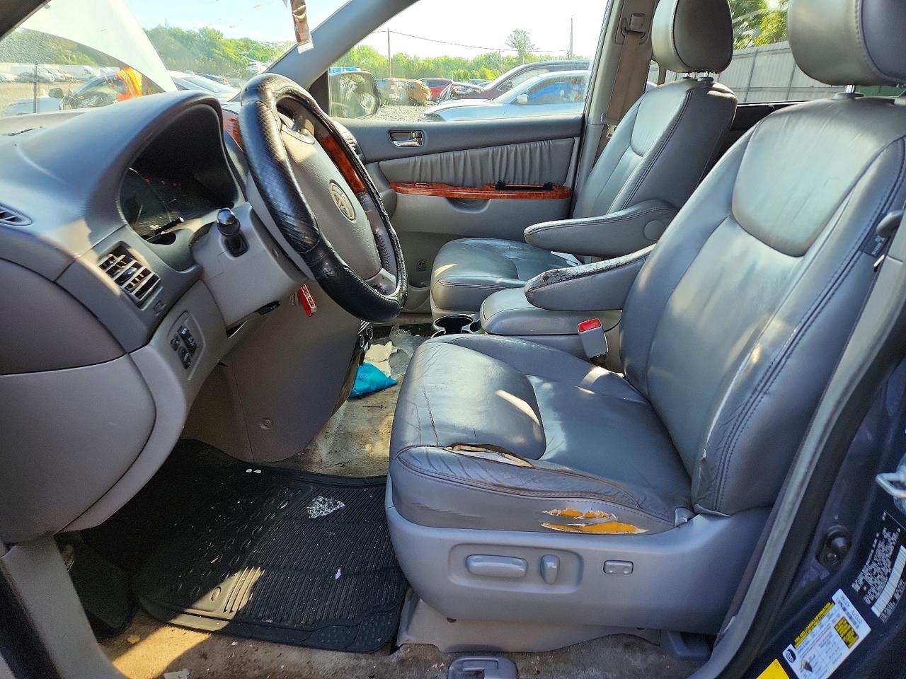 2009 Toyota Sienna Limited Blue vin: 5TDBK22C99S024040
