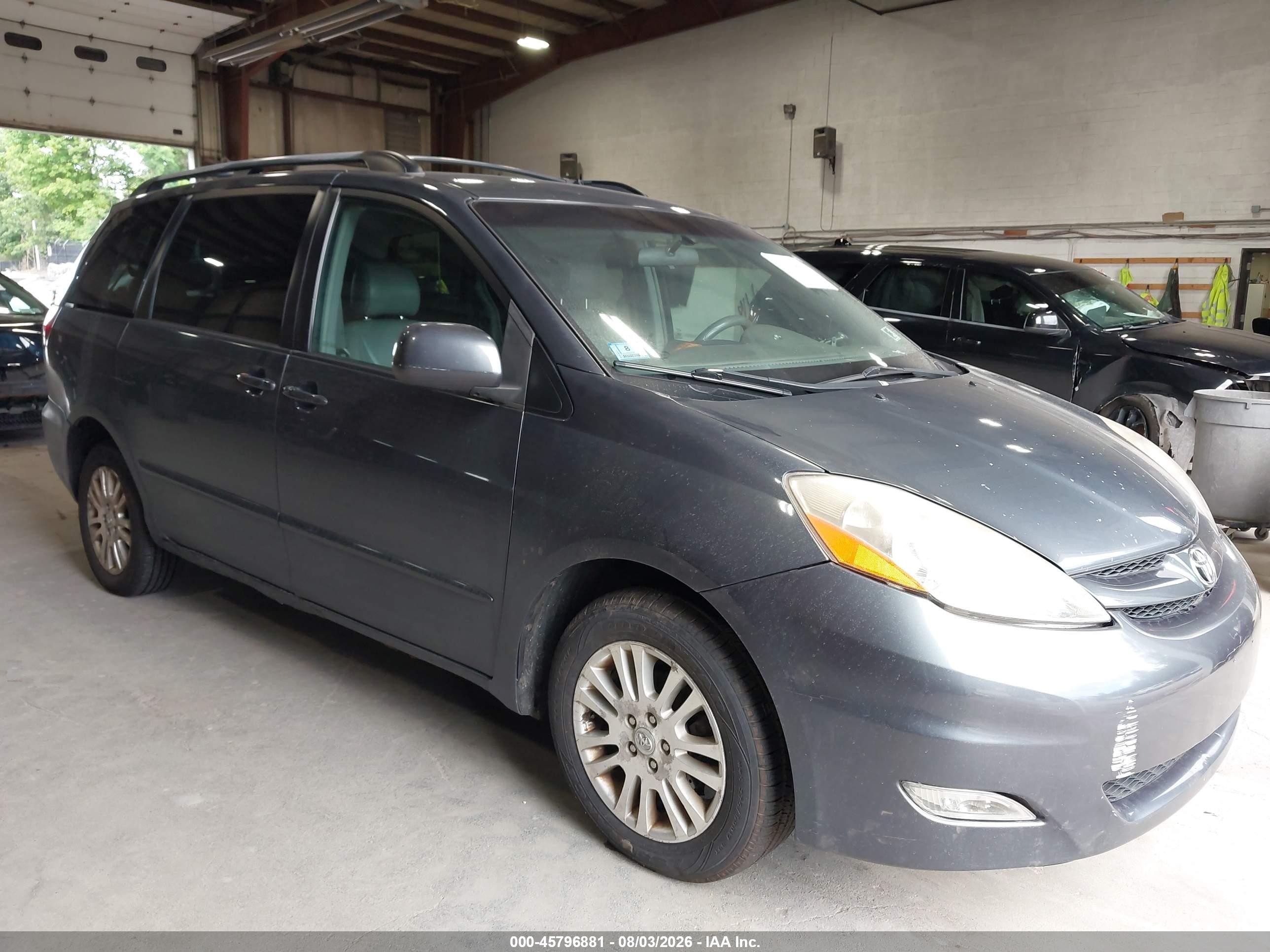 2007 Toyota Sienna Xle Gray vin: 5TDBK22CX7S004389