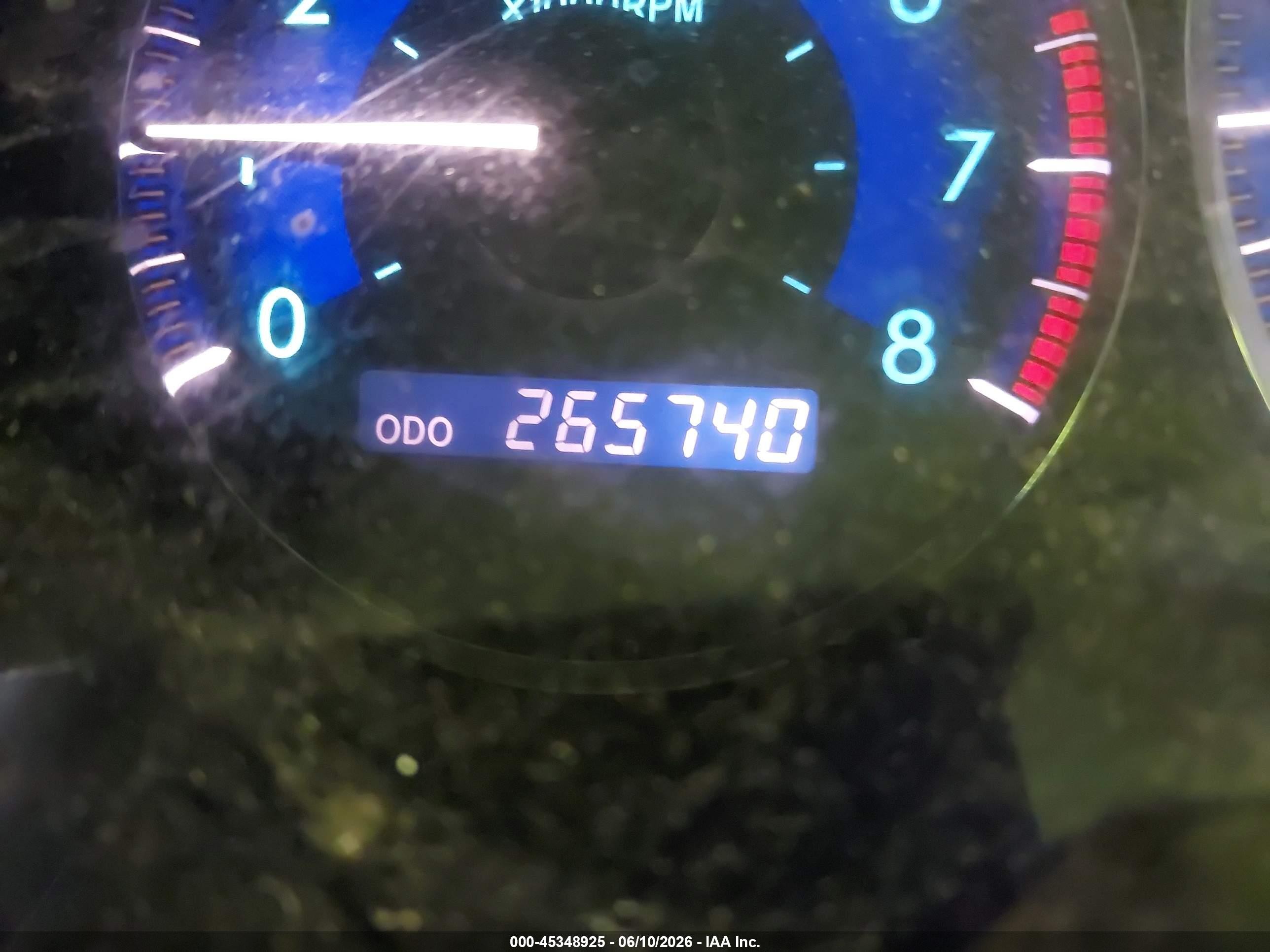 2008 Toyota Sienna Le Blue vin: 5TDBK23C08S011111