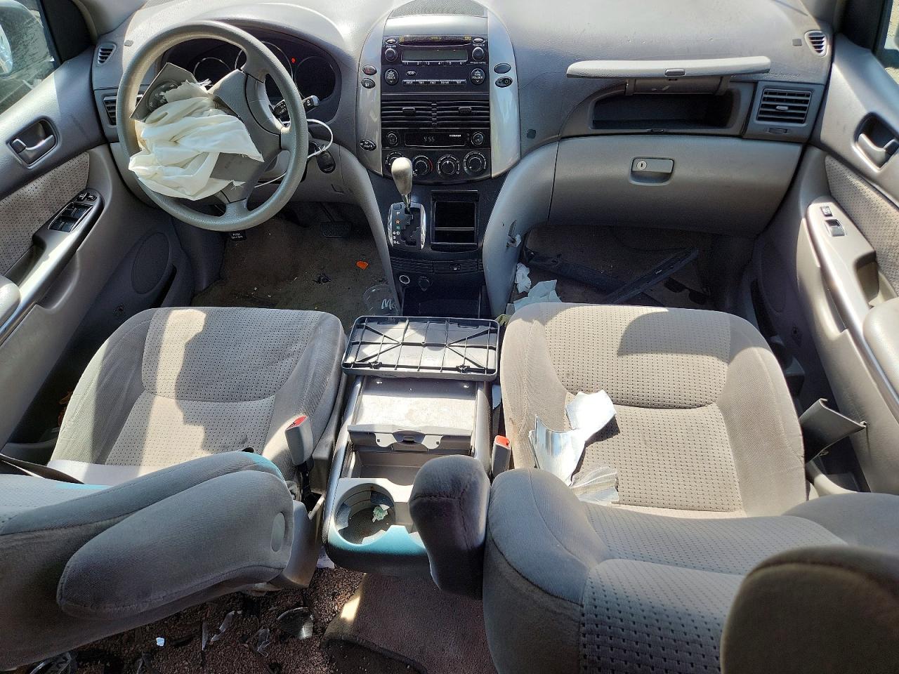 2008 Toyota Sienna Ce 7-passenger Blue vin: 5TDBK23C28S013488