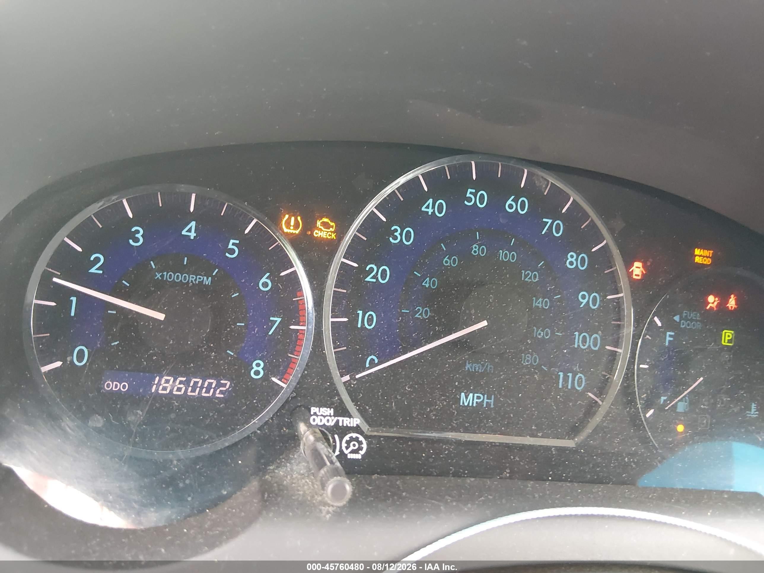 2007 Toyota Sienna Le Light Blue vin: 5TDBK23C37S004622