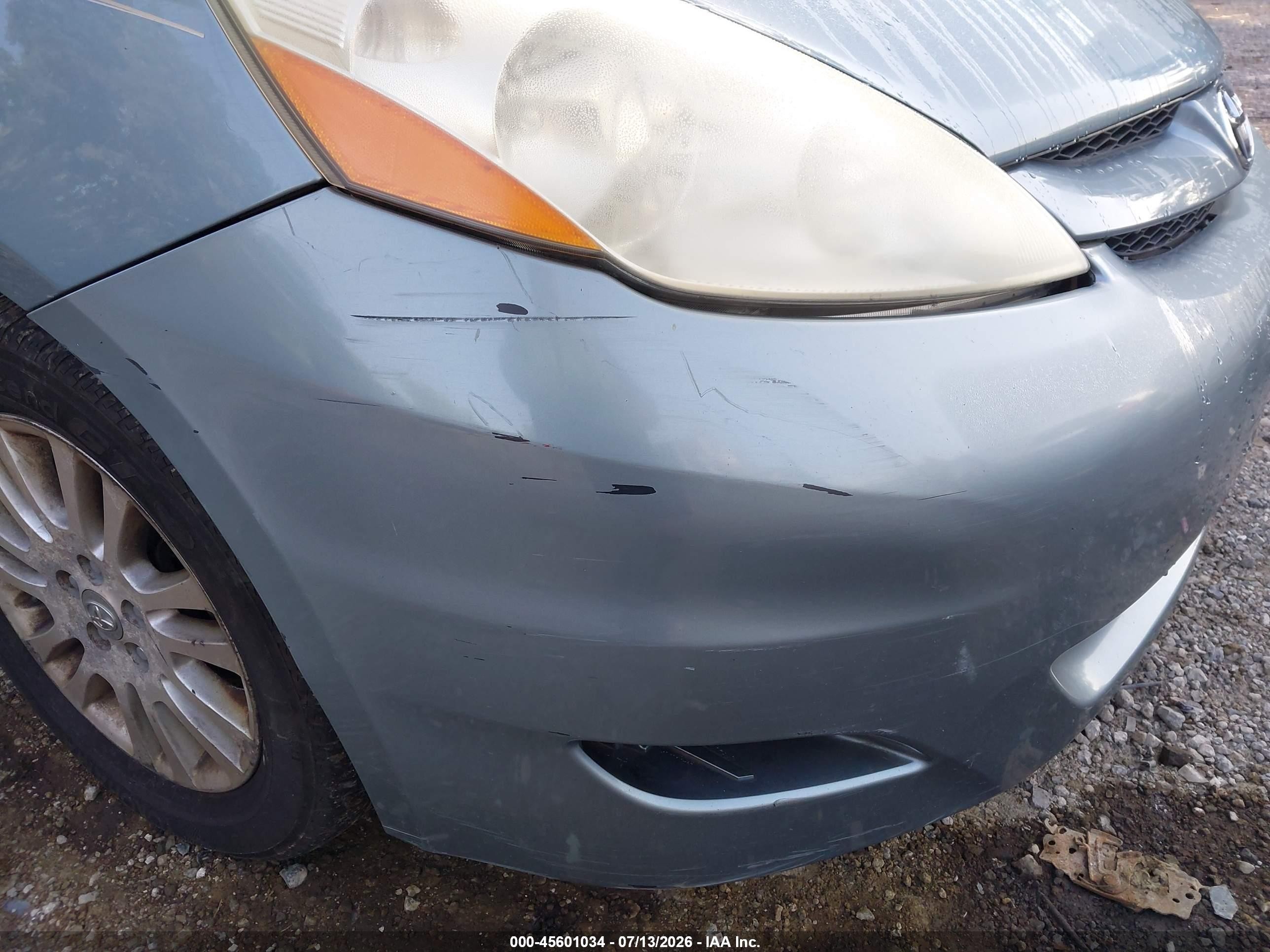 2008 Toyota Sienna Le Blue vin: 5TDBK23C78S015947