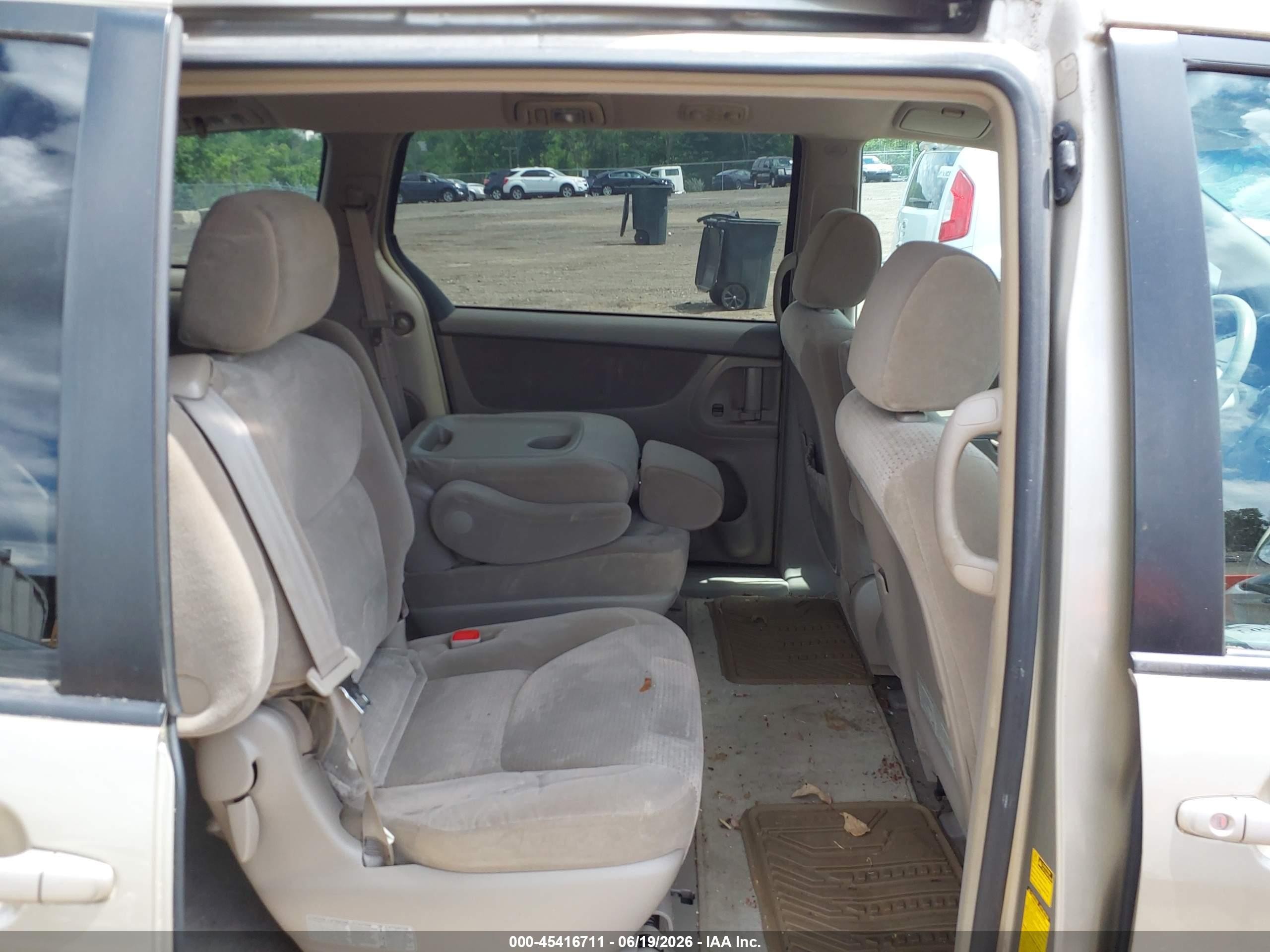 2008 Toyota Sienna Le Beige vin: 5TDBK23C88S012197