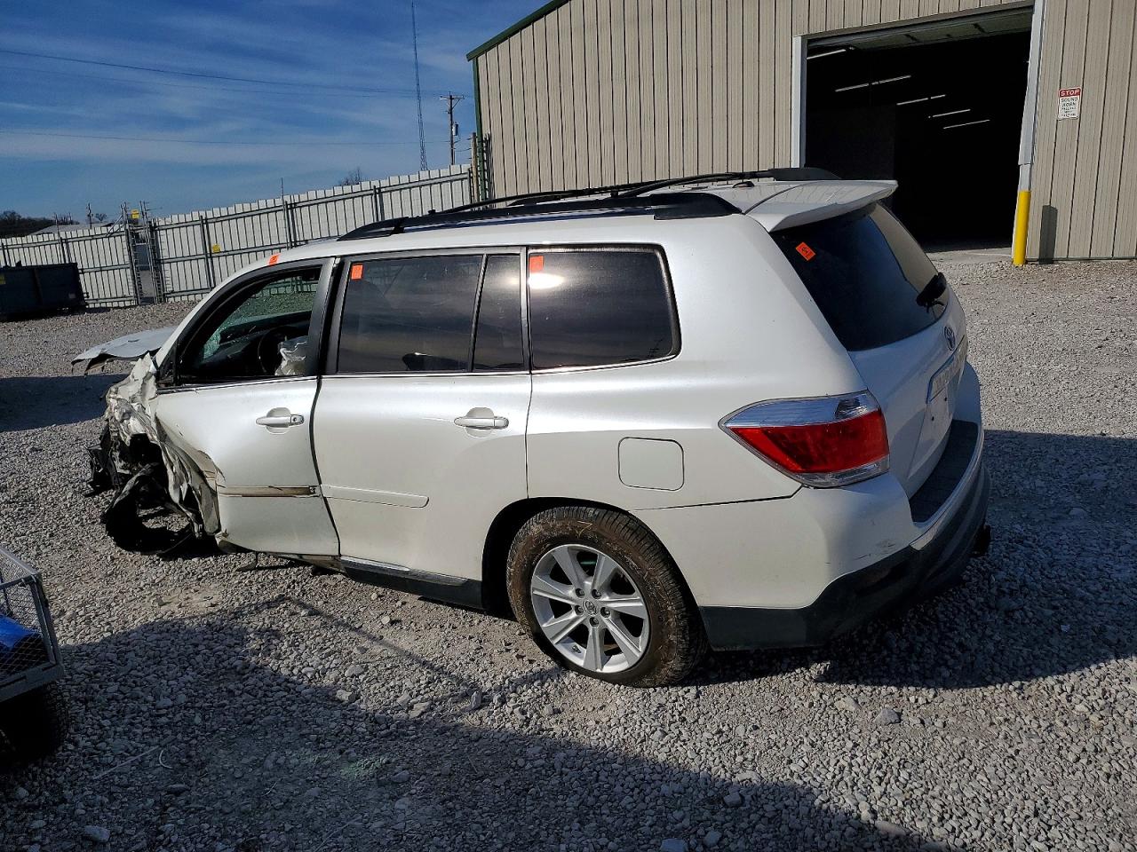 2011 Toyota Highlander Se White vin: 5TDBK3EH0BS086879