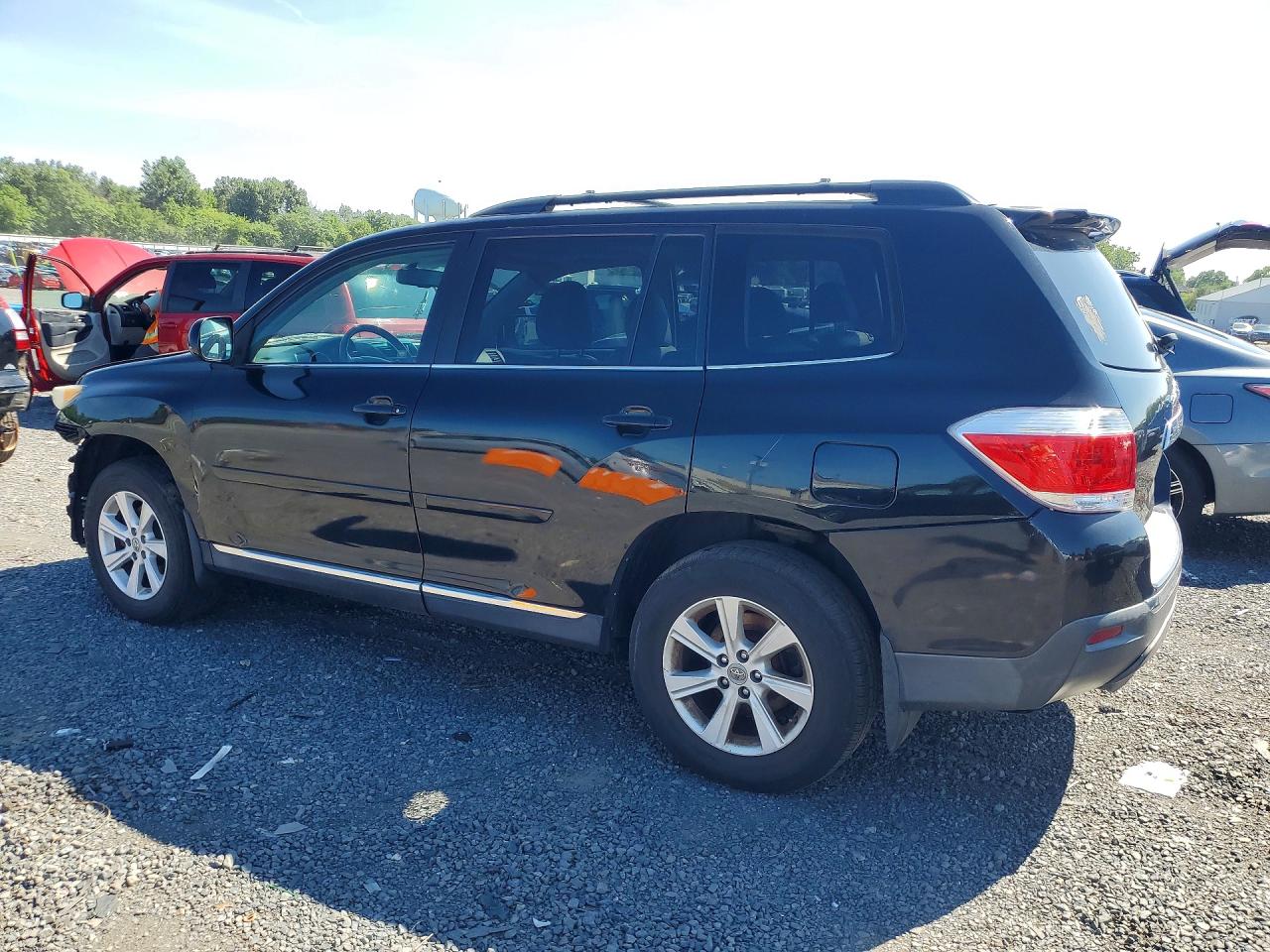 2011 Toyota Highlander Se Black vin: 5TDBK3EH0BS091905