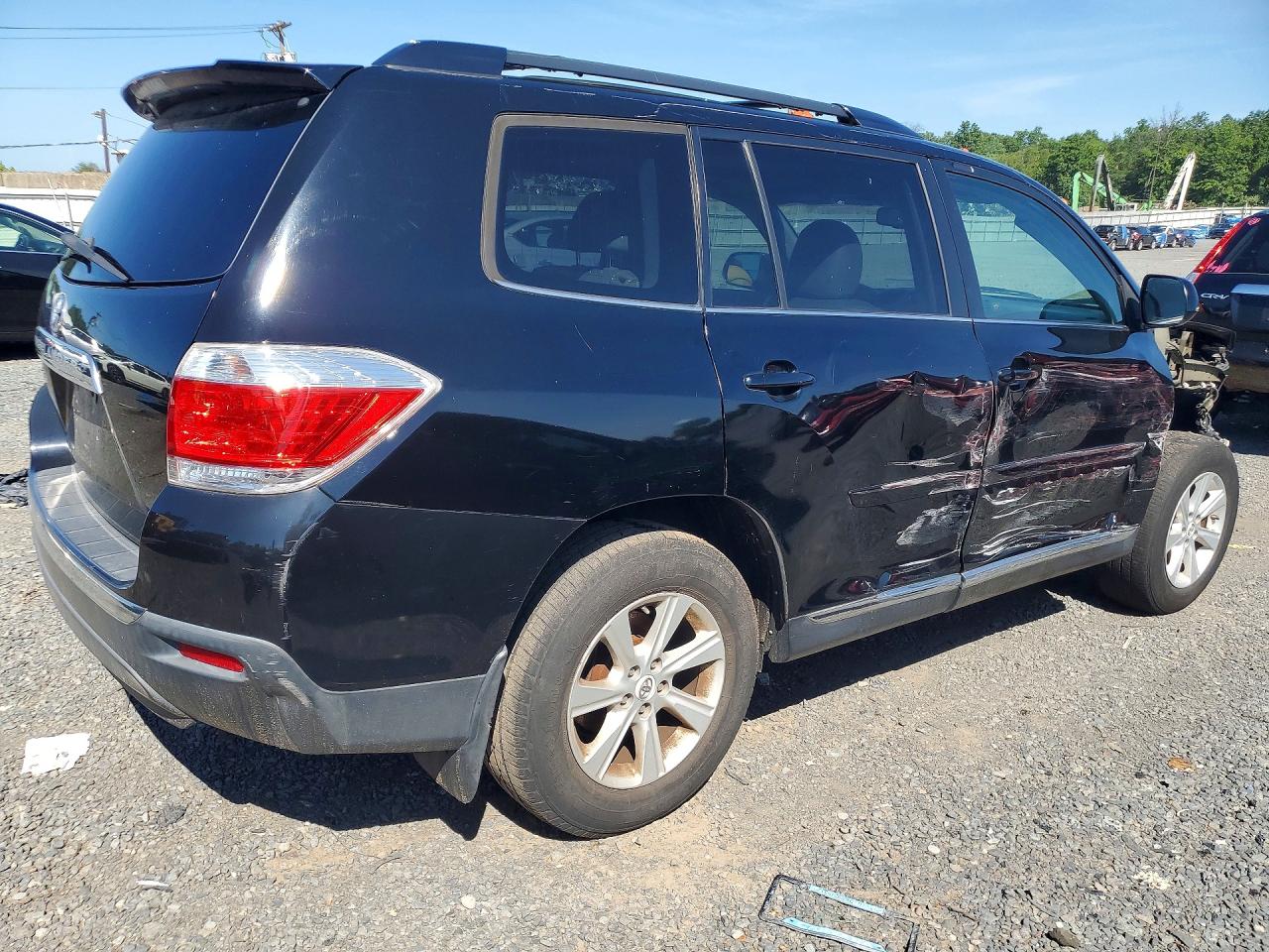 2011 Toyota Highlander Se Black vin: 5TDBK3EH0BS091905