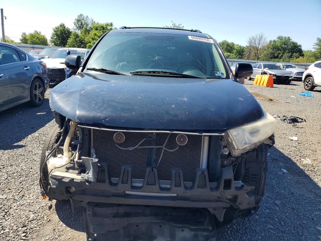 2011 Toyota Highlander Se Black vin: 5TDBK3EH0BS091905