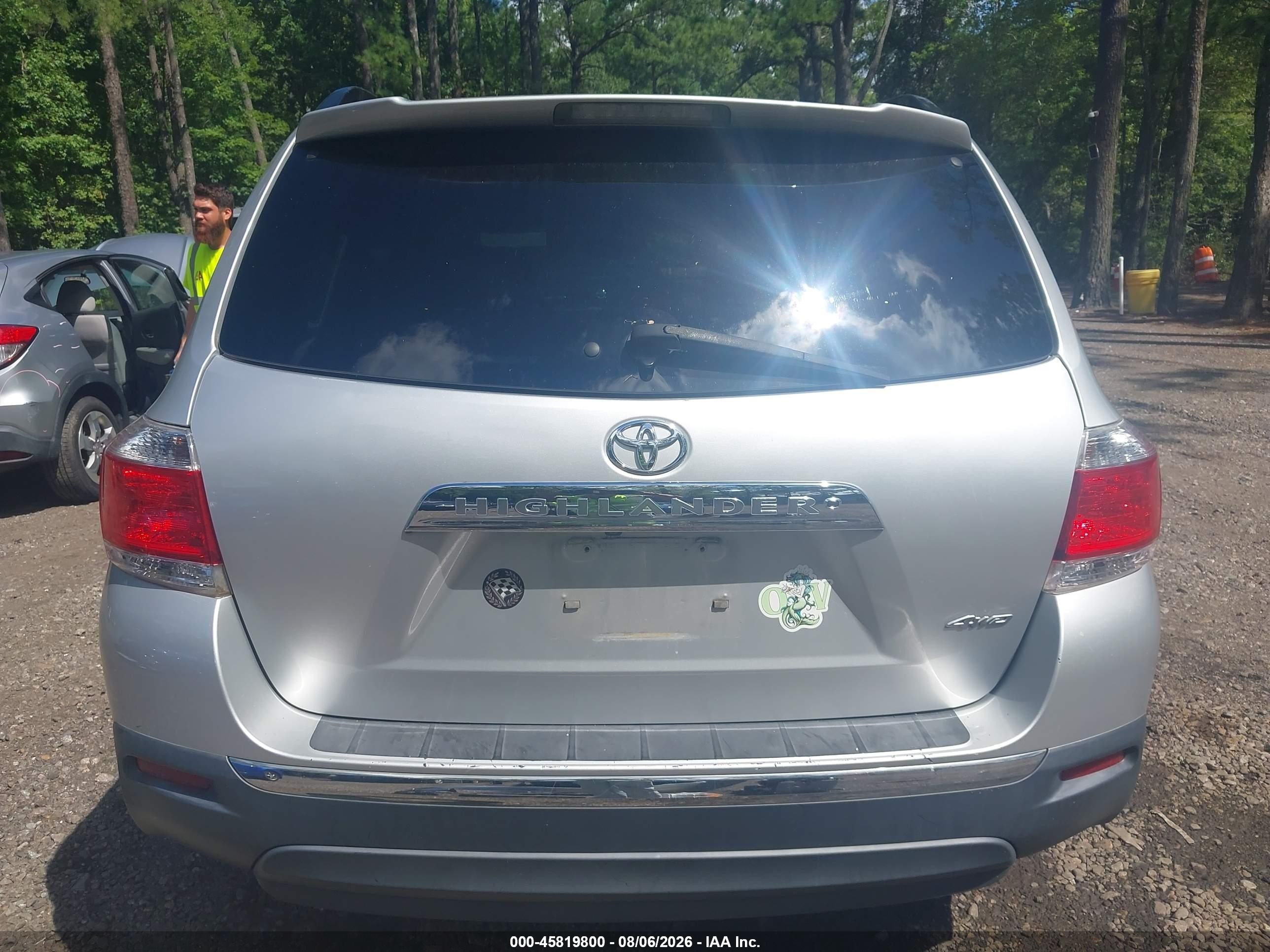 2012 Toyota Highlander Se V6 Серебряный vin: 5TDBK3EH0CS145172