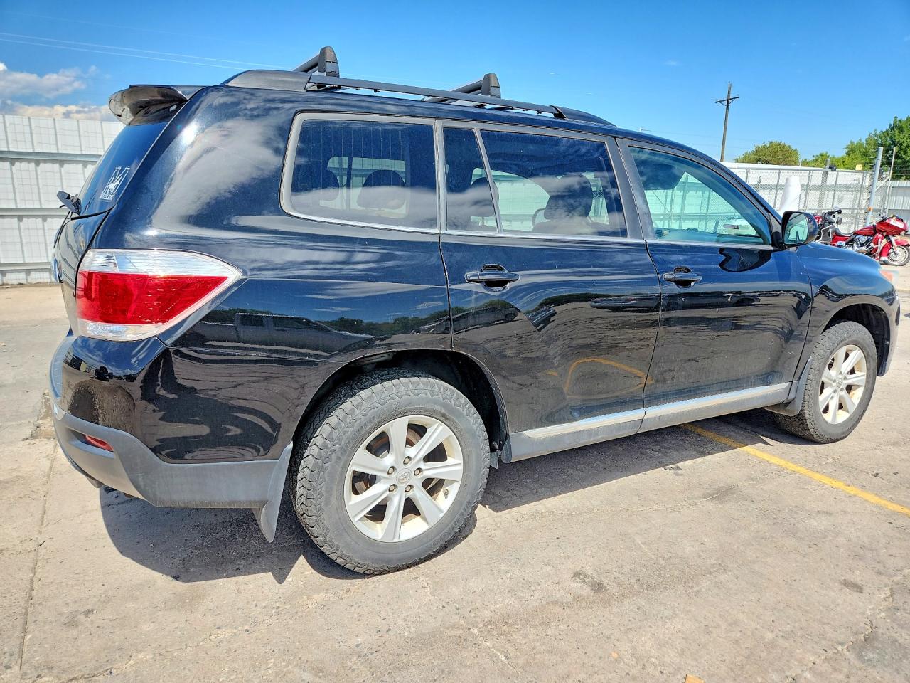 2012 Toyota Highlander Se Black vin: 5TDBK3EH0CS174140