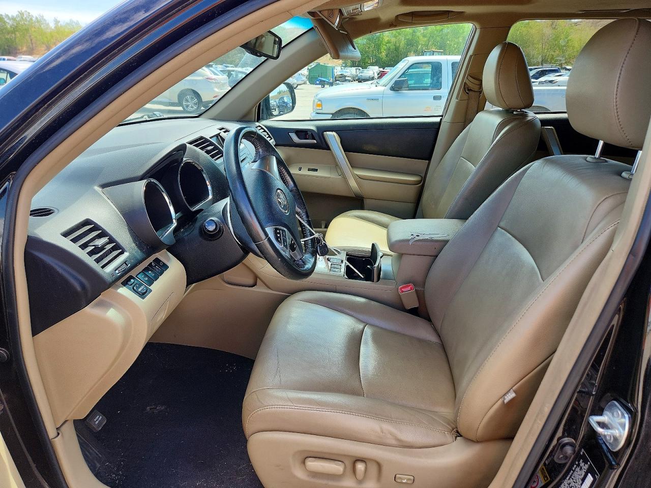 2012 Toyota Highlander Se Black vin: 5TDBK3EH0CS174140