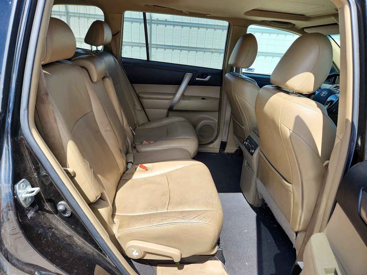 2012 Toyota Highlander Se Black vin: 5TDBK3EH0CS174140