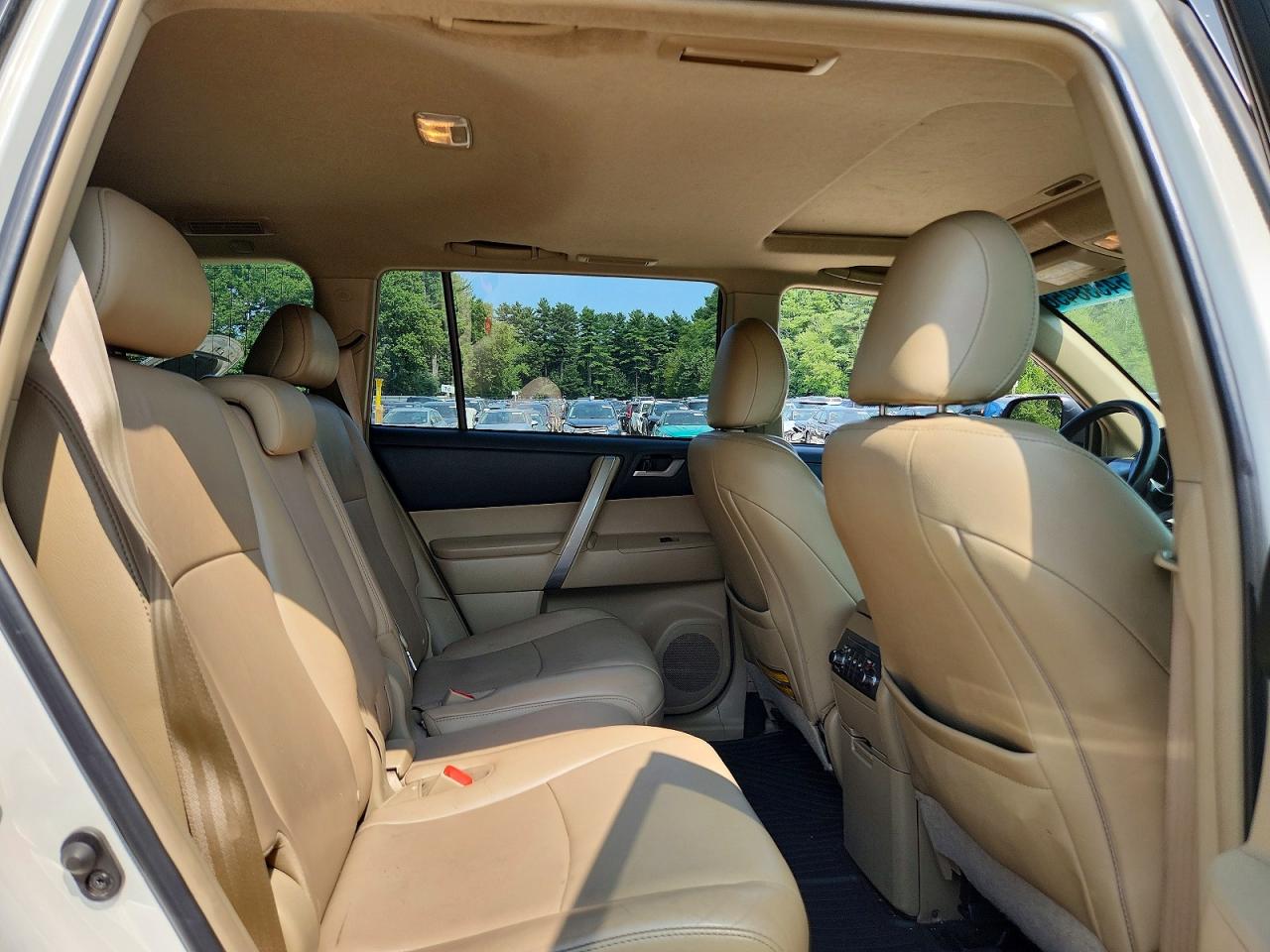 2013 Toyota Highlander Se White vin: 5TDBK3EH0DS186385