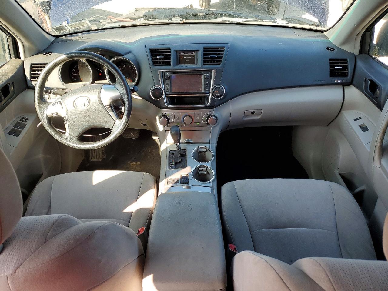 2013 Toyota Highlander Base Blue vin: 5TDBK3EH0DS198147