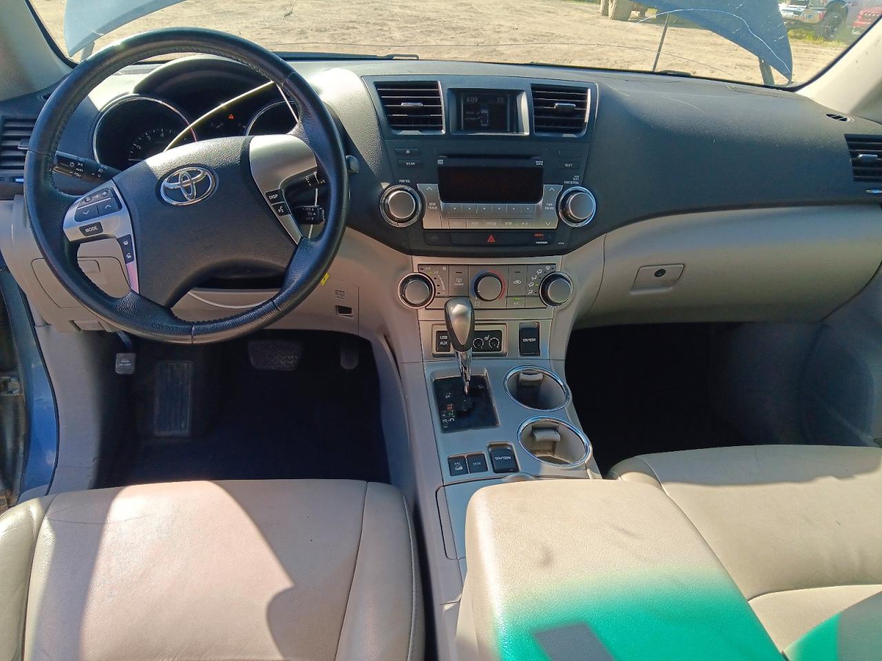 2011 Toyota Highlander Se Blue vin: 5TDBK3EH1BS049999