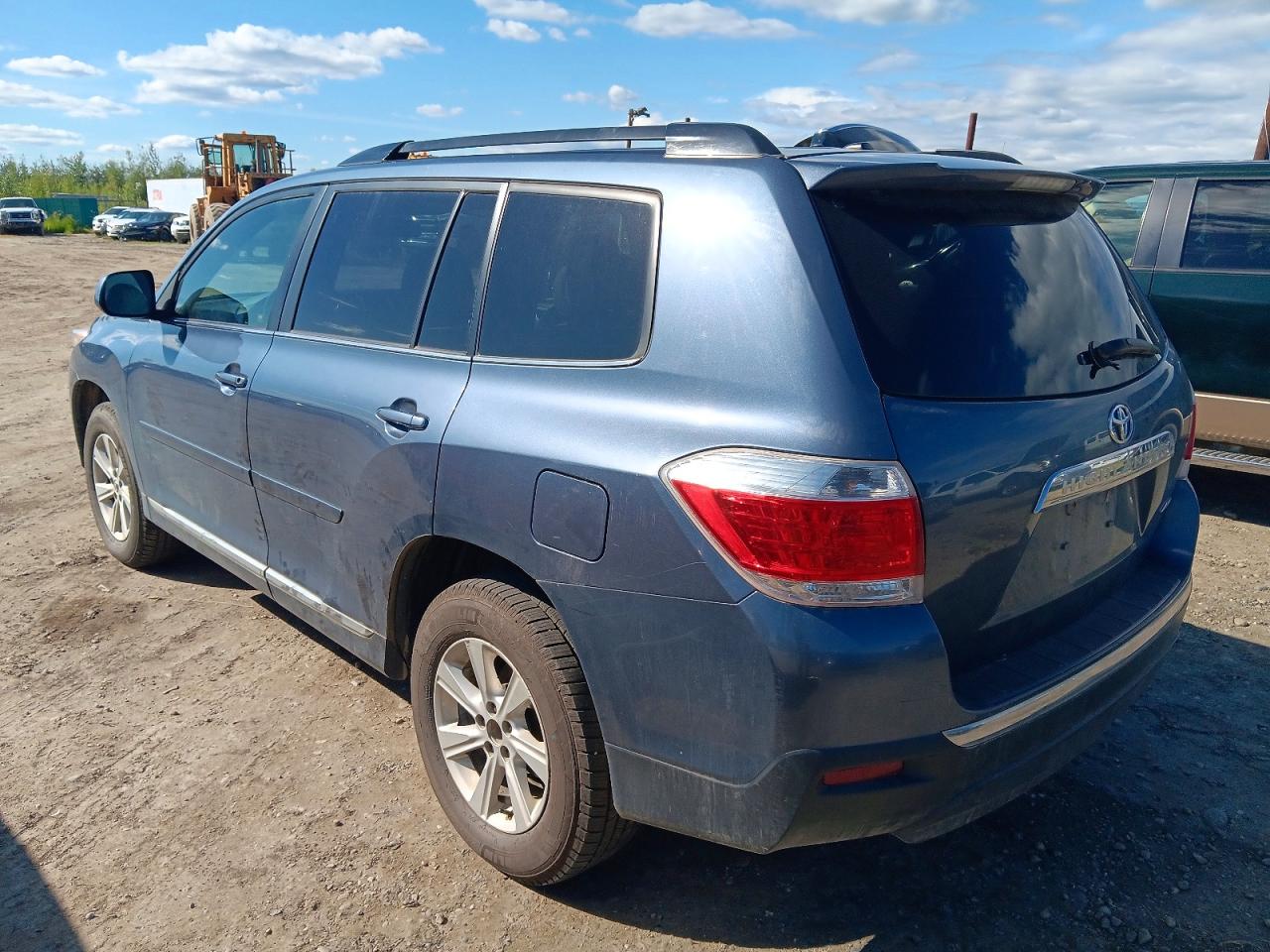 2011 Toyota Highlander Se Blue vin: 5TDBK3EH1BS049999