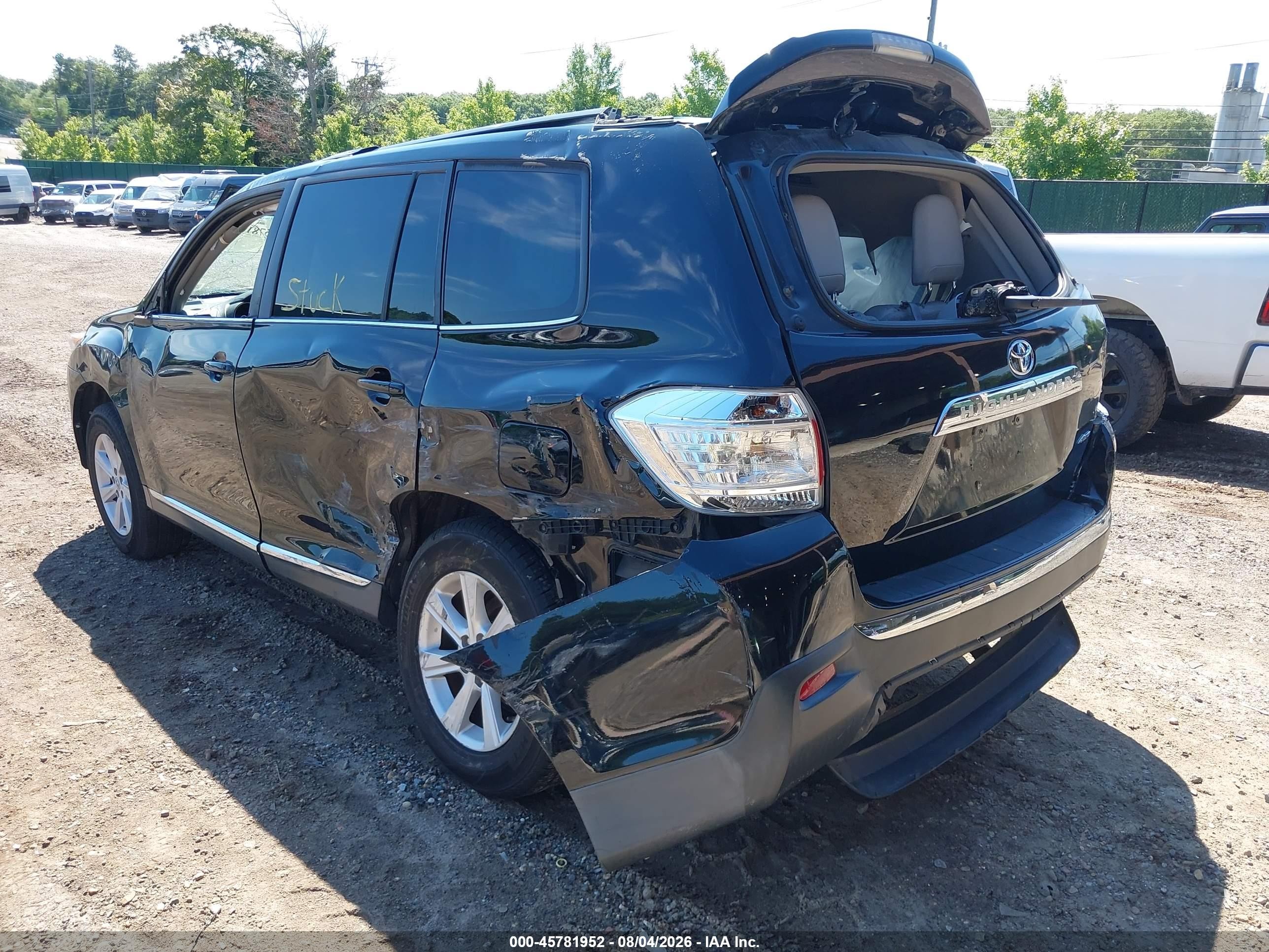 2011 Toyota Highlander Se V6 Black vin: 5TDBK3EH1BS050683