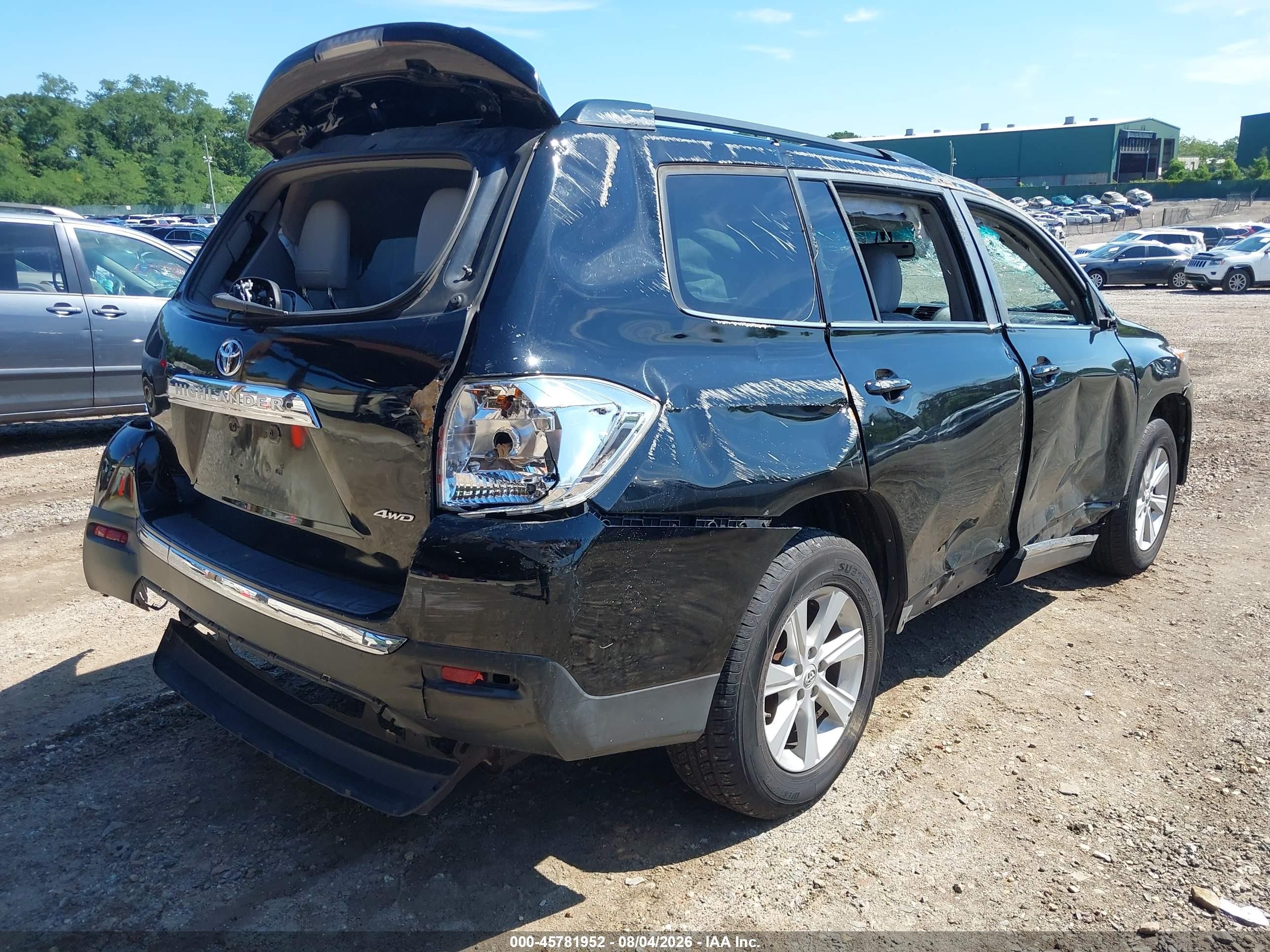 2011 Toyota Highlander Se V6 Black vin: 5TDBK3EH1BS050683