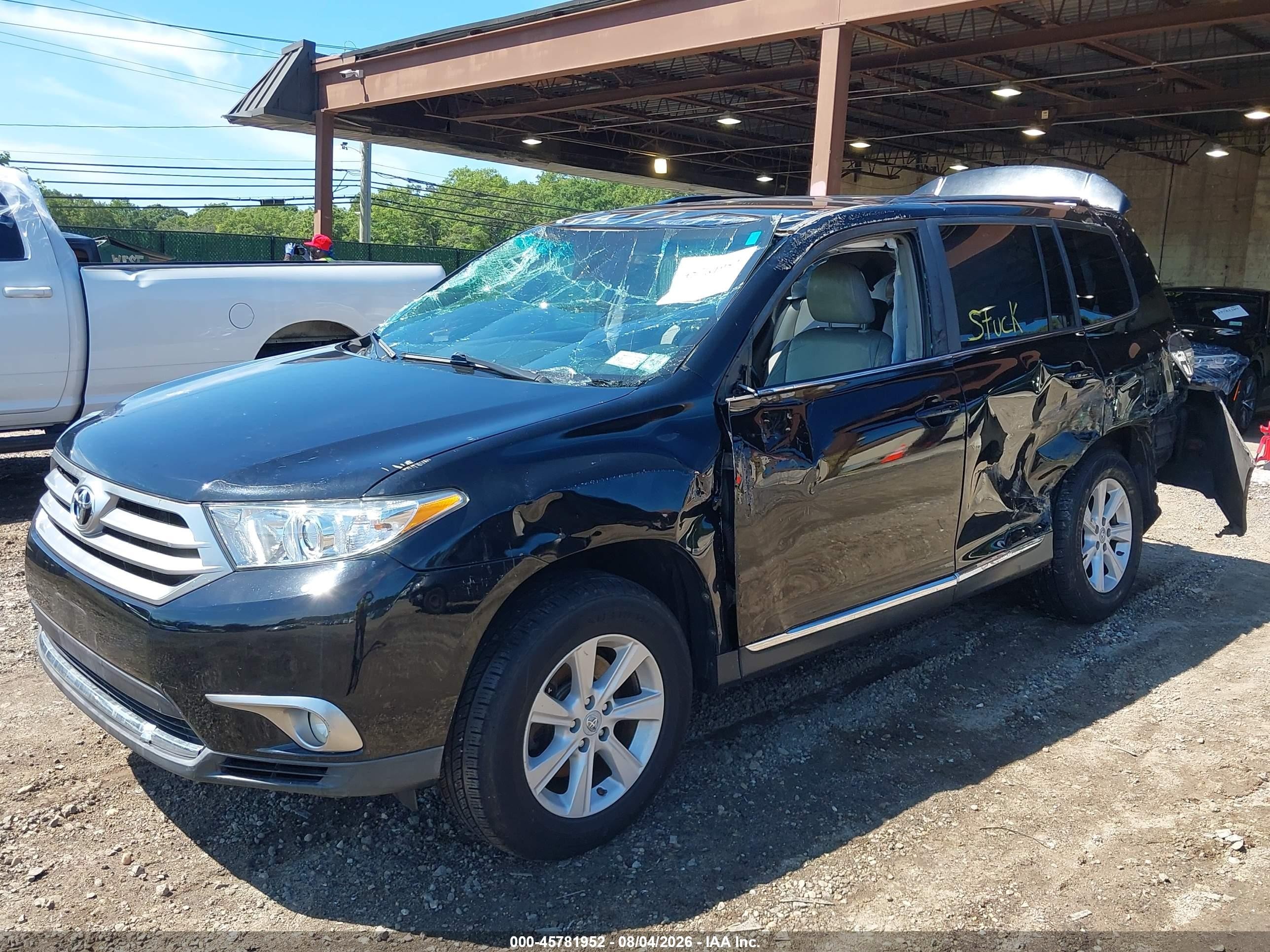 2011 Toyota Highlander Se V6 Black vin: 5TDBK3EH1BS050683