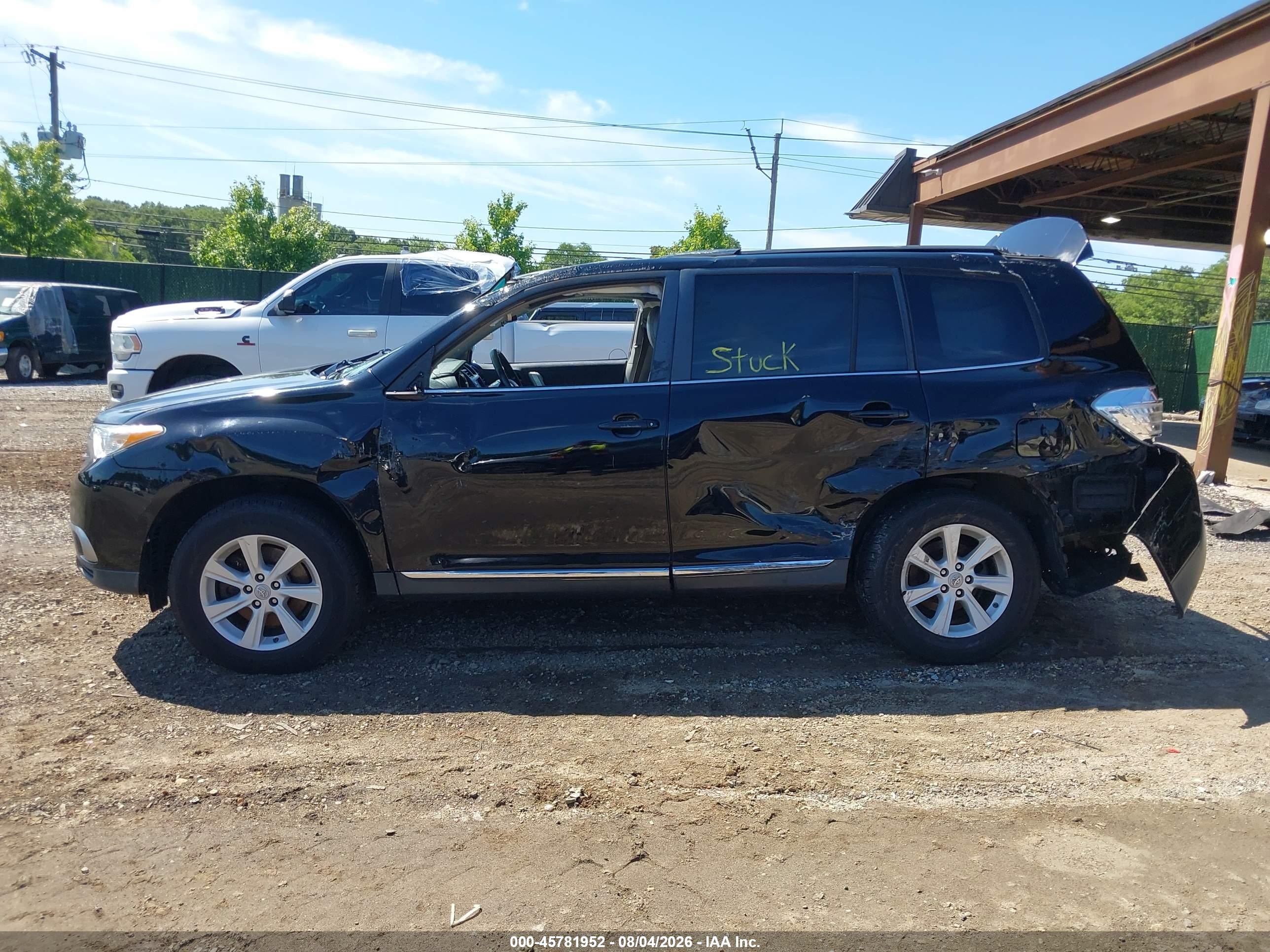 2011 Toyota Highlander Se V6 Black vin: 5TDBK3EH1BS050683