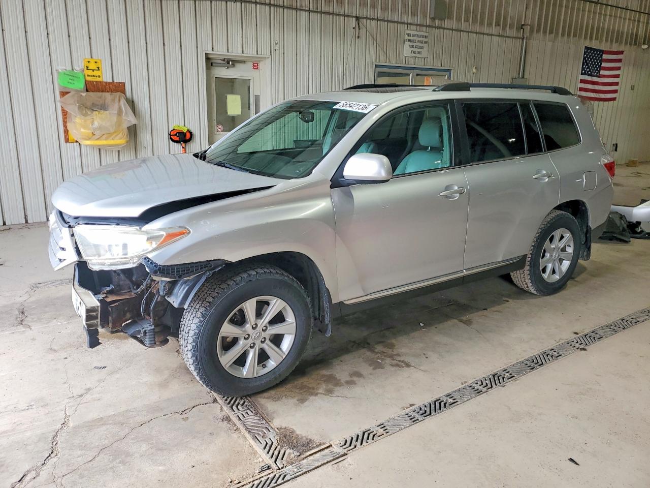 2011 Toyota Highlander Se Silver vin: 5TDBK3EH1BS068732