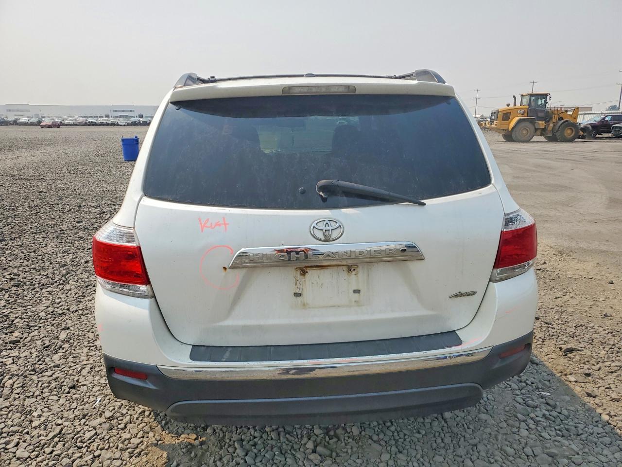 2011 Toyota Highlander Se White vin: 5TDBK3EH1BS075681