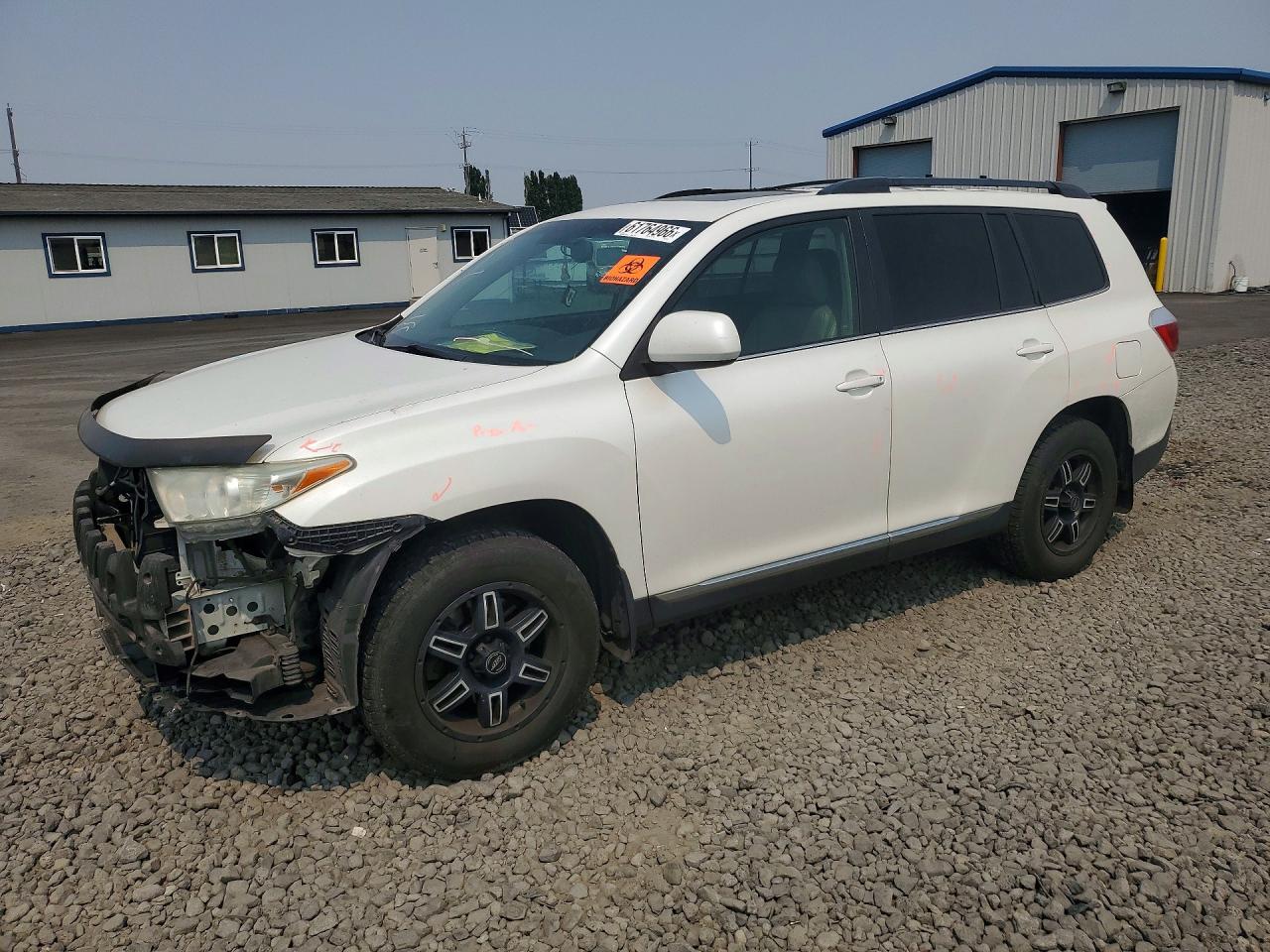 2011 Toyota Highlander Se White vin: 5TDBK3EH1BS075681