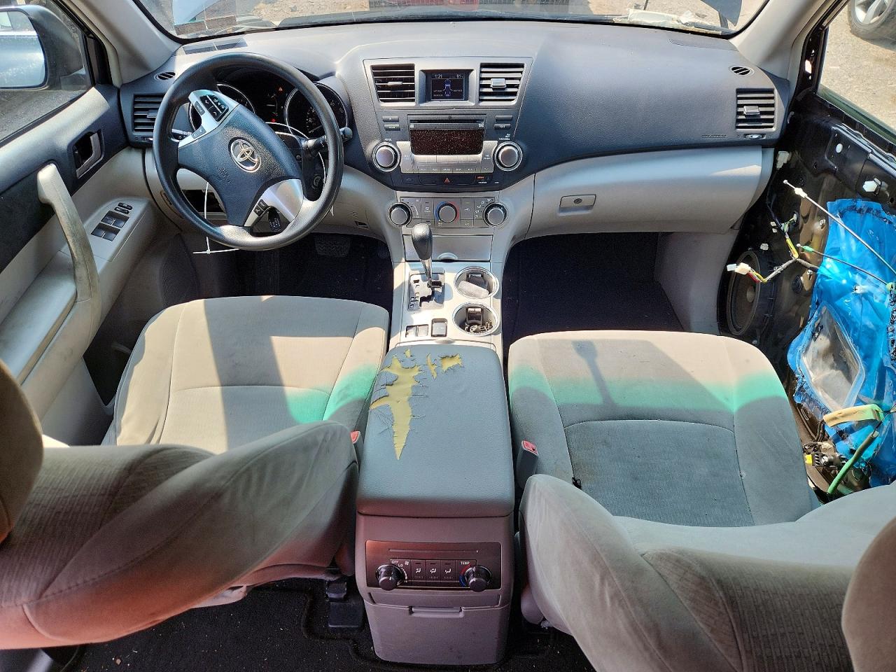 2011 Toyota Highlander Base Черный vin: 5TDBK3EH1BS082520