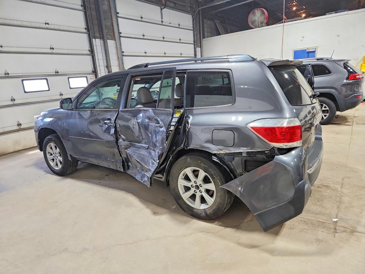 2012 Toyota Highlander Se Gray vin: 5TDBK3EH1CS098735
