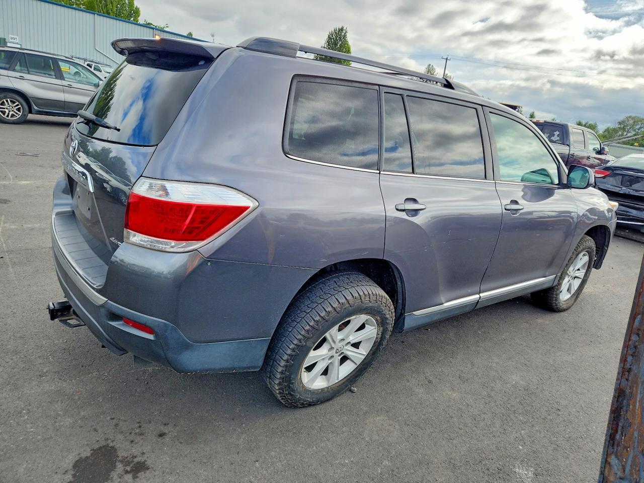 2012 Toyota Highlander Se Charcoal vin: 5TDBK3EH1CS121379