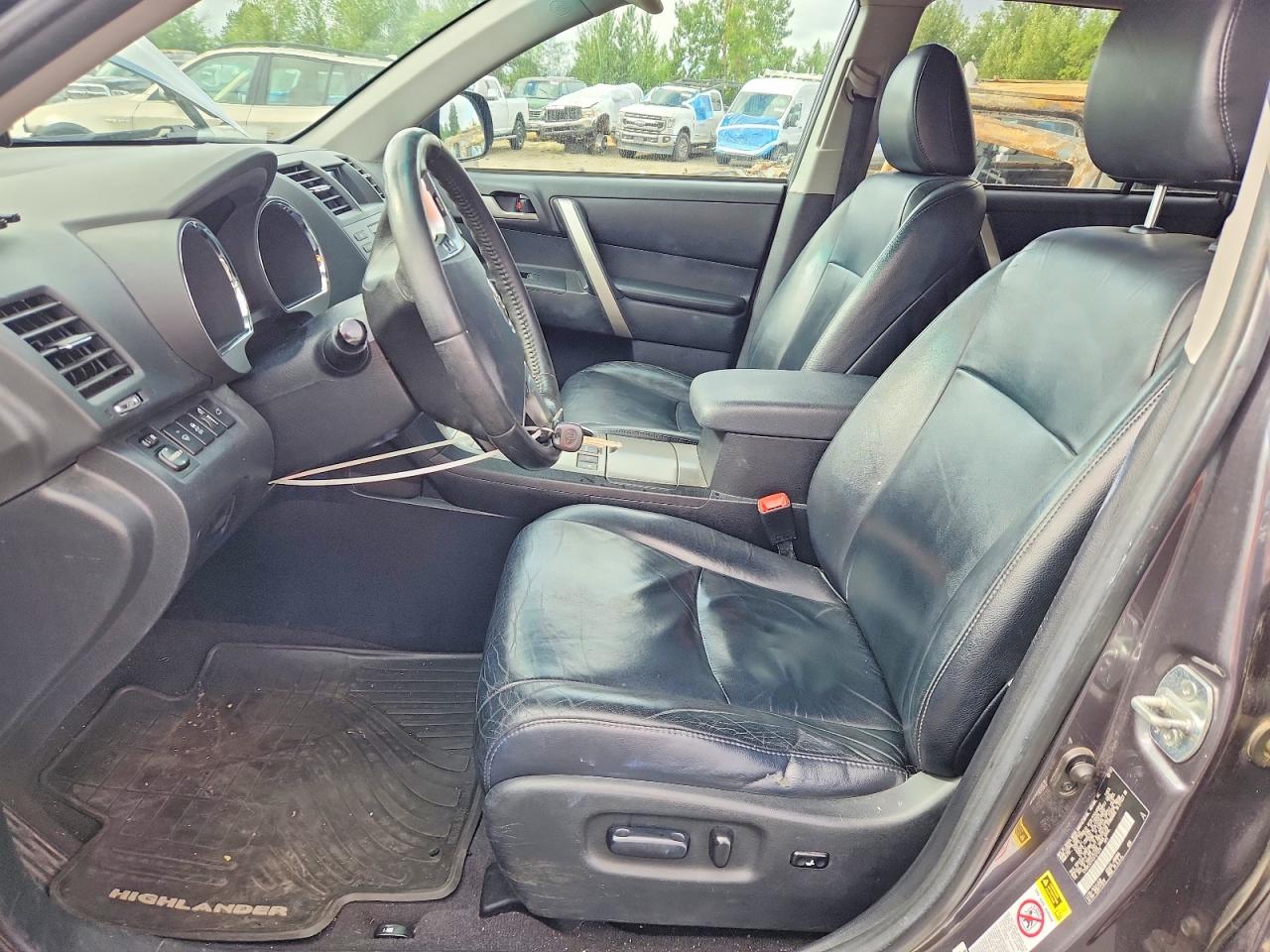 2012 Toyota Highlander Se Charcoal vin: 5TDBK3EH1CS121379