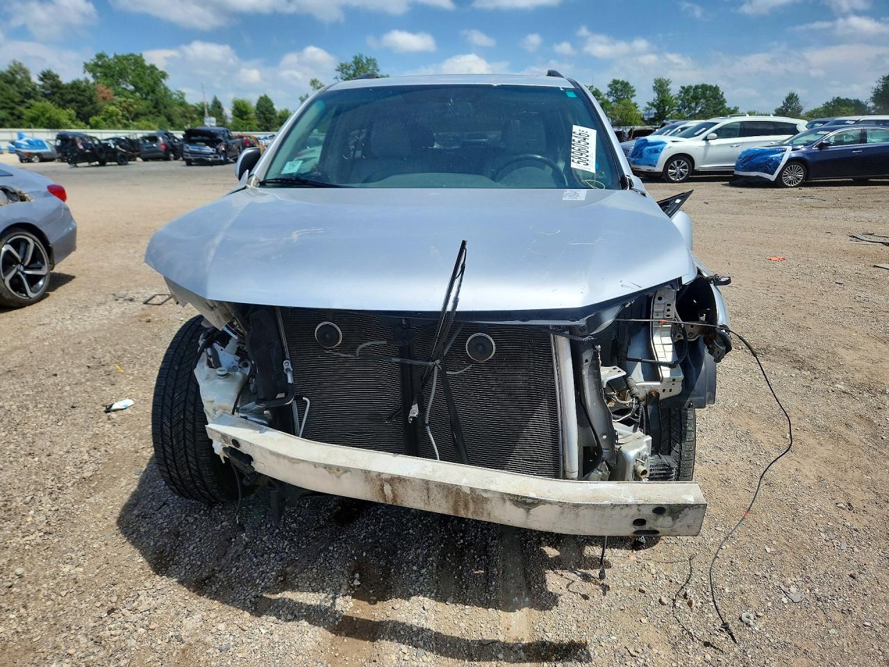 2012 Toyota Highlander Se Silver vin: 5TDBK3EH1CS125108