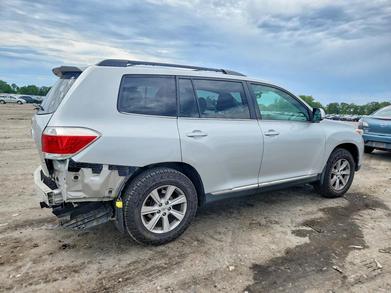 2012 Toyota Highlander Se Silver vin: 5TDBK3EH1CS143396