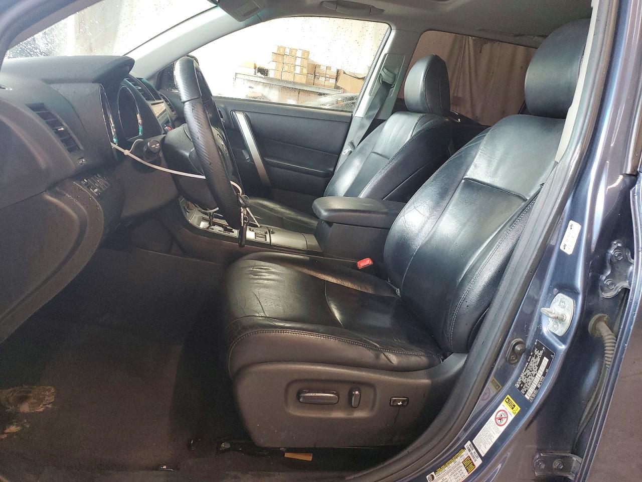2012 Toyota Highlander Se Blue vin: 5TDBK3EH1CS169982