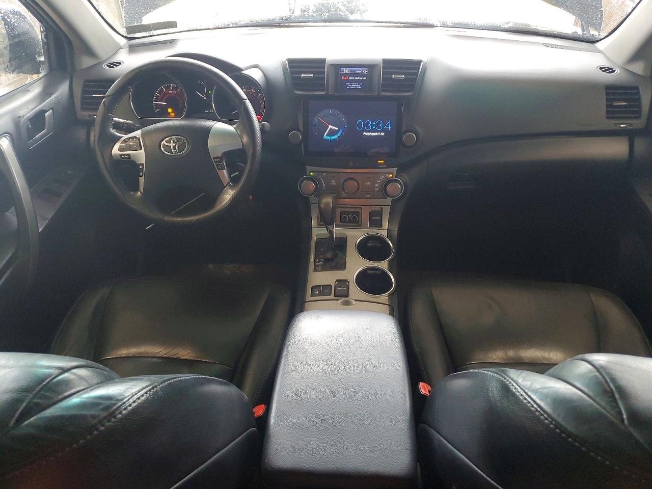 2012 Toyota Highlander Se Blue vin: 5TDBK3EH1CS169982
