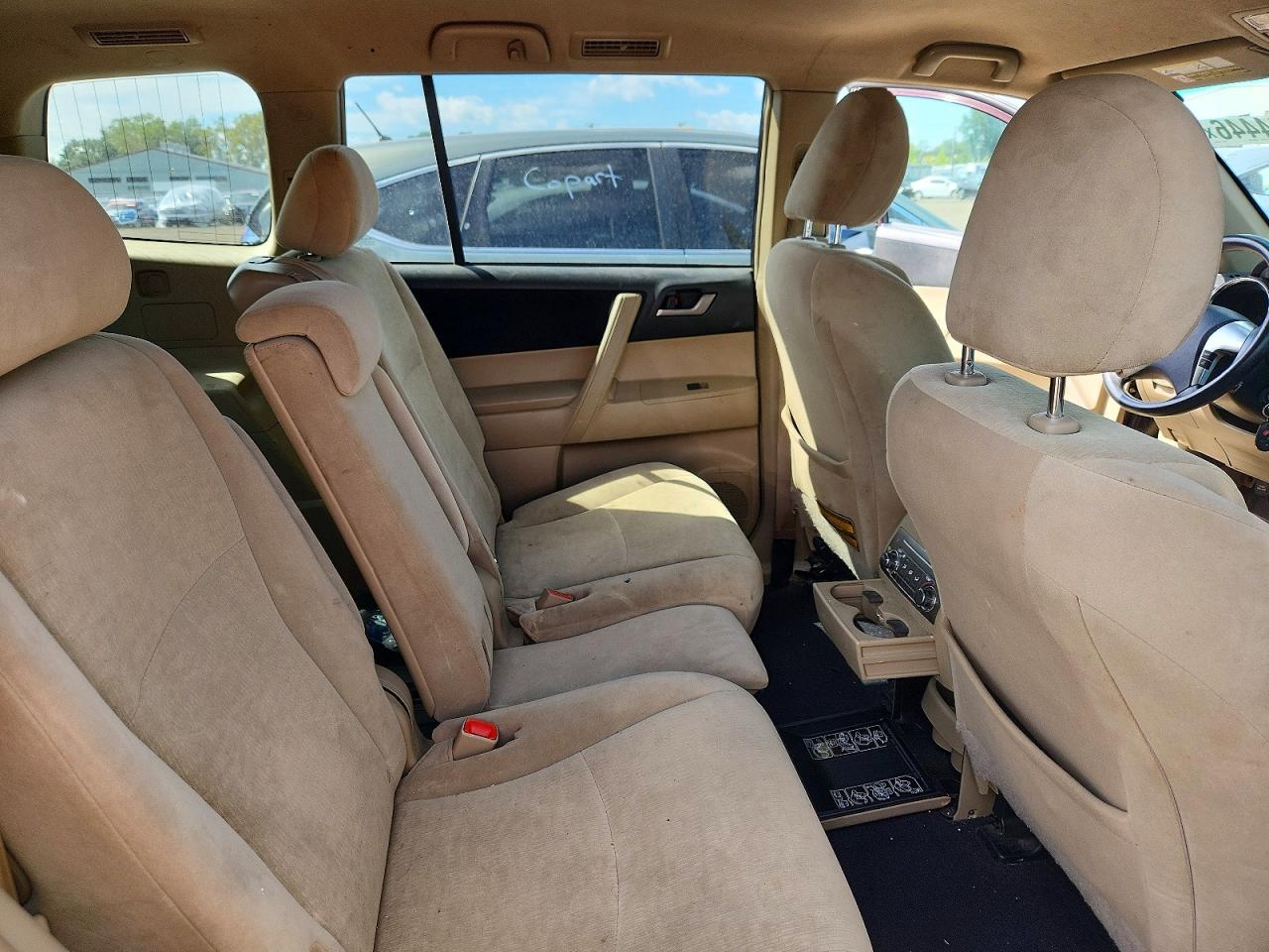 2012 Toyota Highlander Base Темно-бордовый vin: 5TDBK3EH1CS174499
