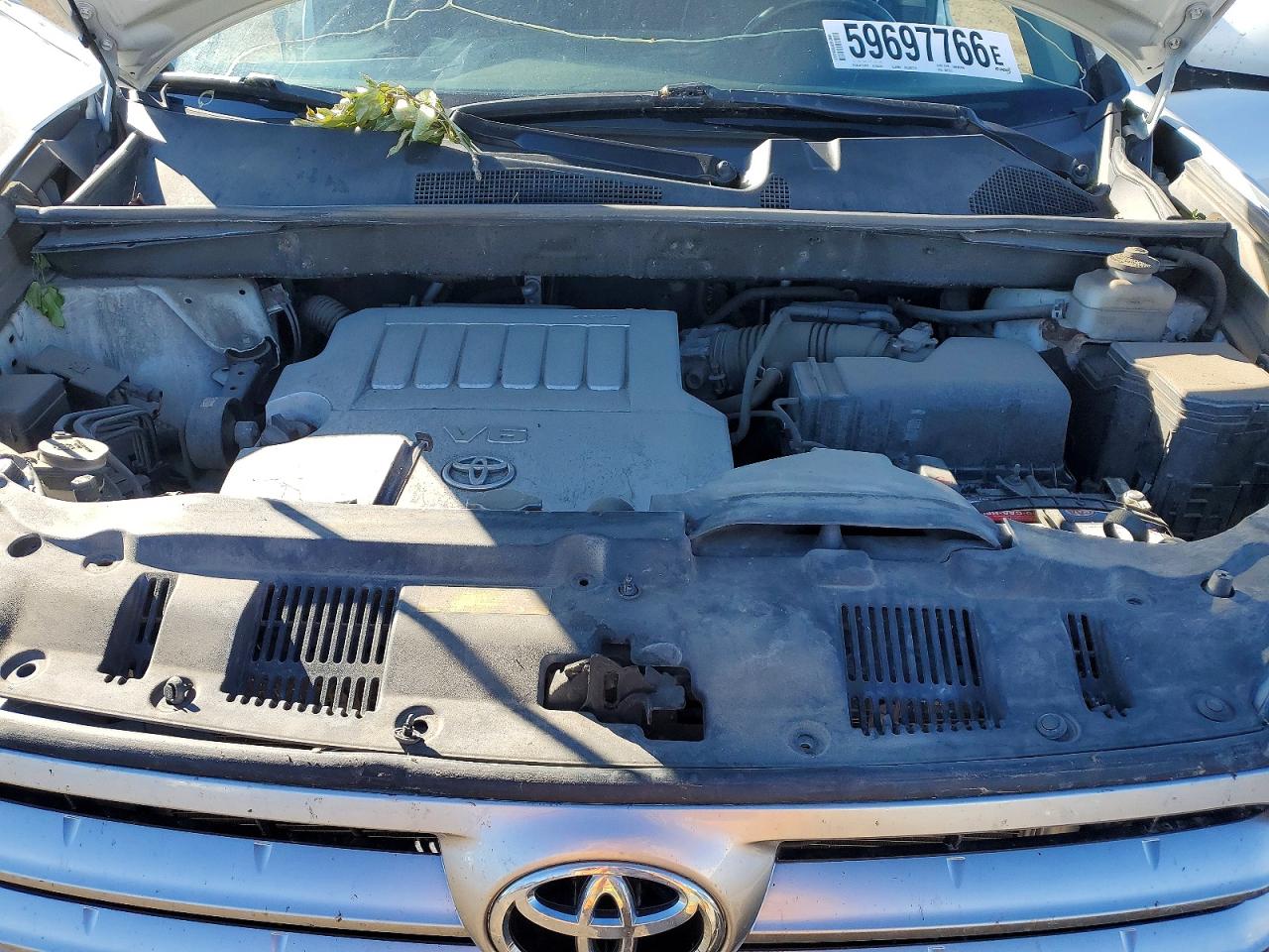 2013 Toyota Highlander Белый vin: 5TDBK3EH1DS207972