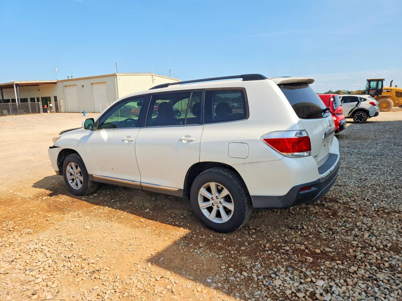 2013 Toyota Highlander Se White vin: 5TDBK3EH1DS236260