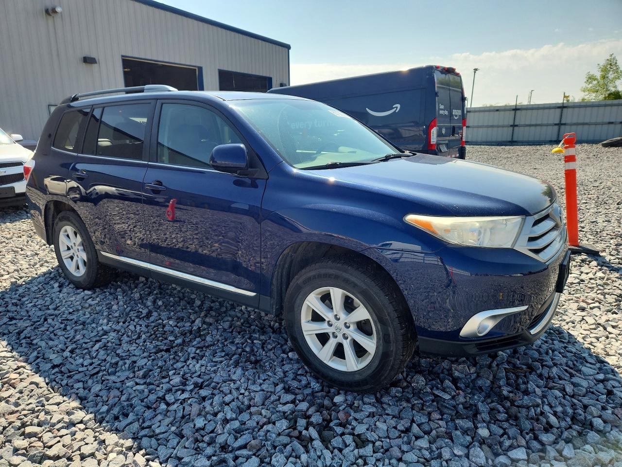 2013 Toyota Highlander Se Синий vin: 5TDBK3EH1DS247436