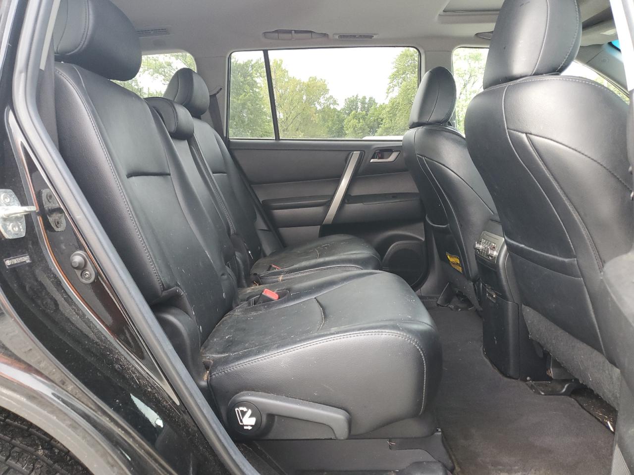 2013 Toyota Highlander Se Black vin: 5TDBK3EH1DS264477