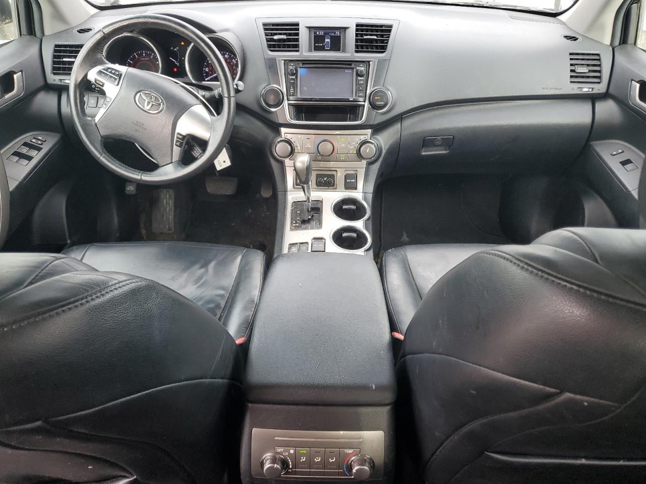 2013 Toyota Highlander Se Black vin: 5TDBK3EH1DS264477