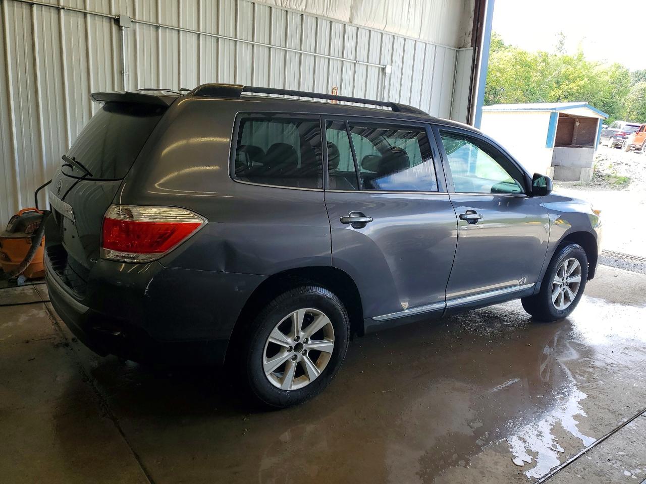 2011 Toyota Highlander Se Gray vin: 5TDBK3EH2BS041877