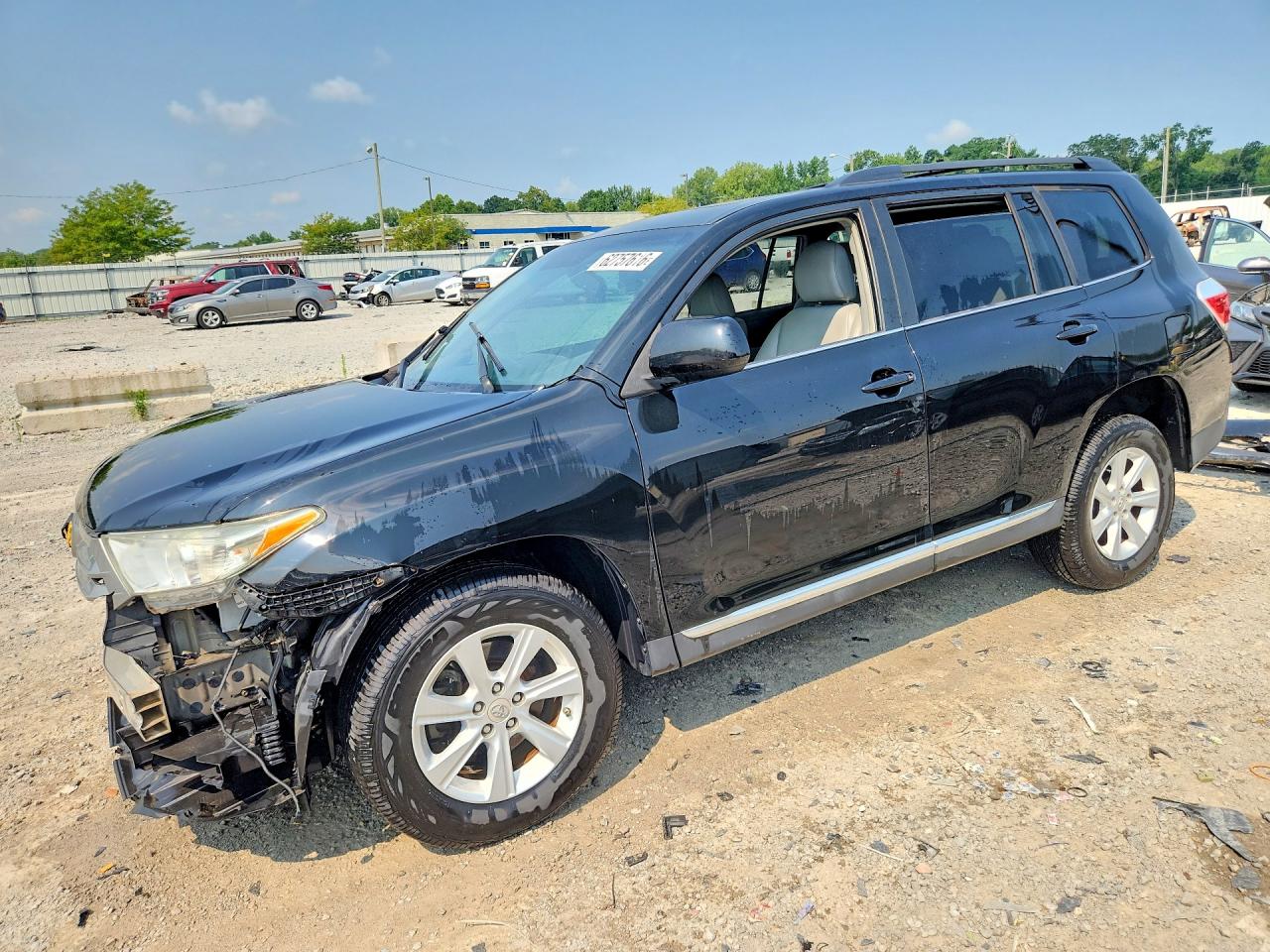 2011 Toyota Highlander Se Black vin: 5TDBK3EH2BS078458